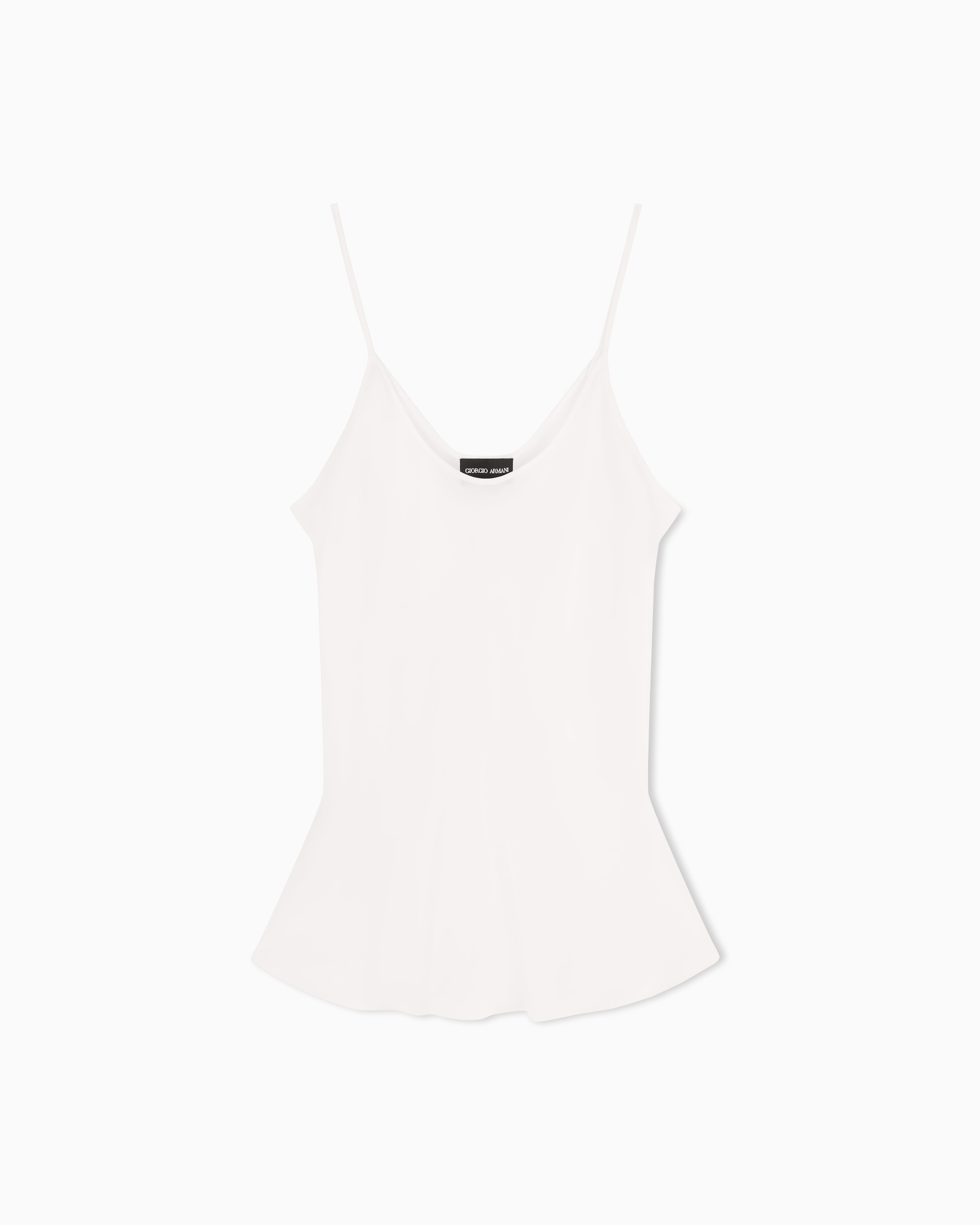 Silk charmeuse top | Giorgio Armani US