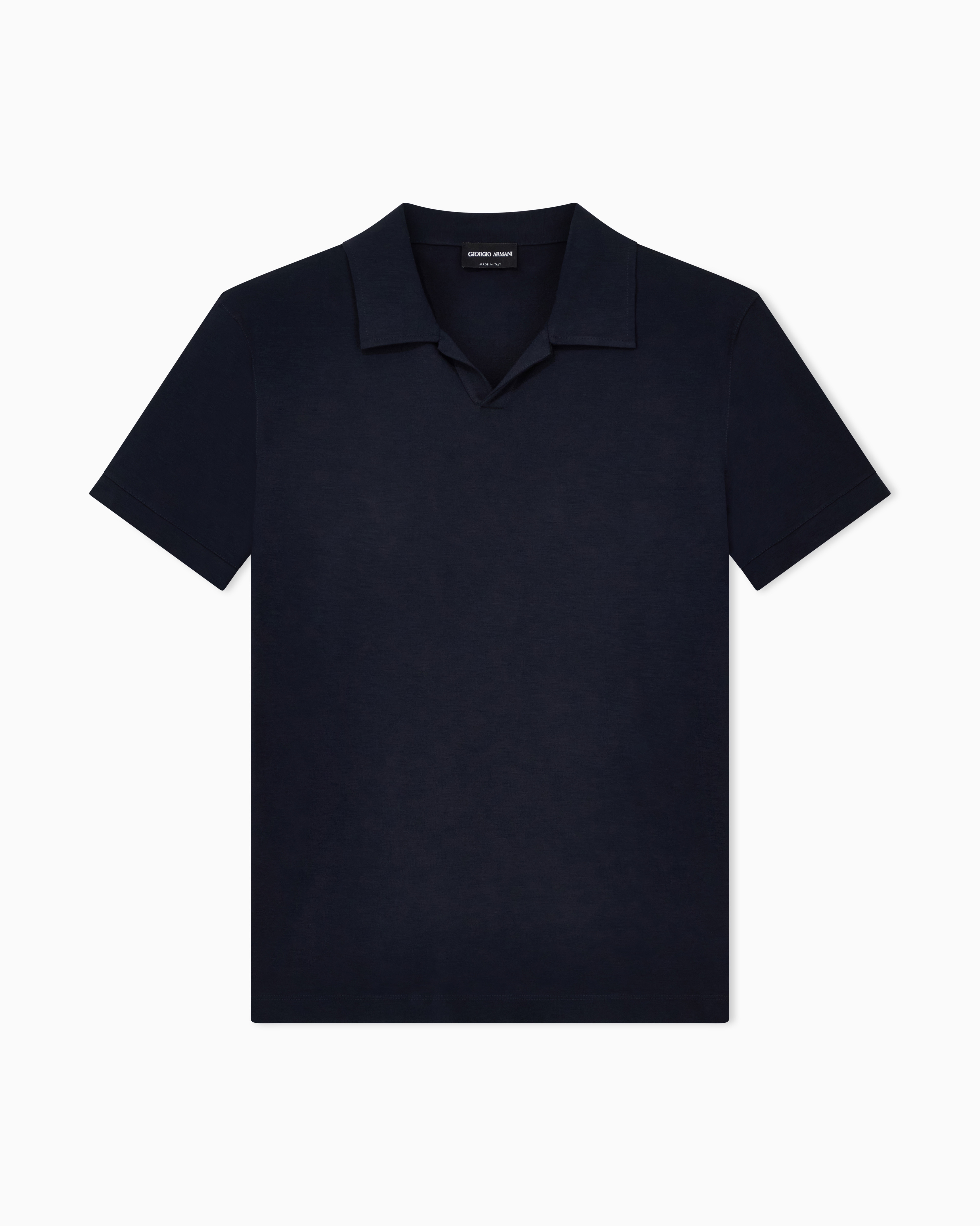 GIORGIO ARMANI ストレッチビスコース ポロシャツ 半袖ポロシャツ ストレッチビスコースジャージー | Giorgio Armani JP