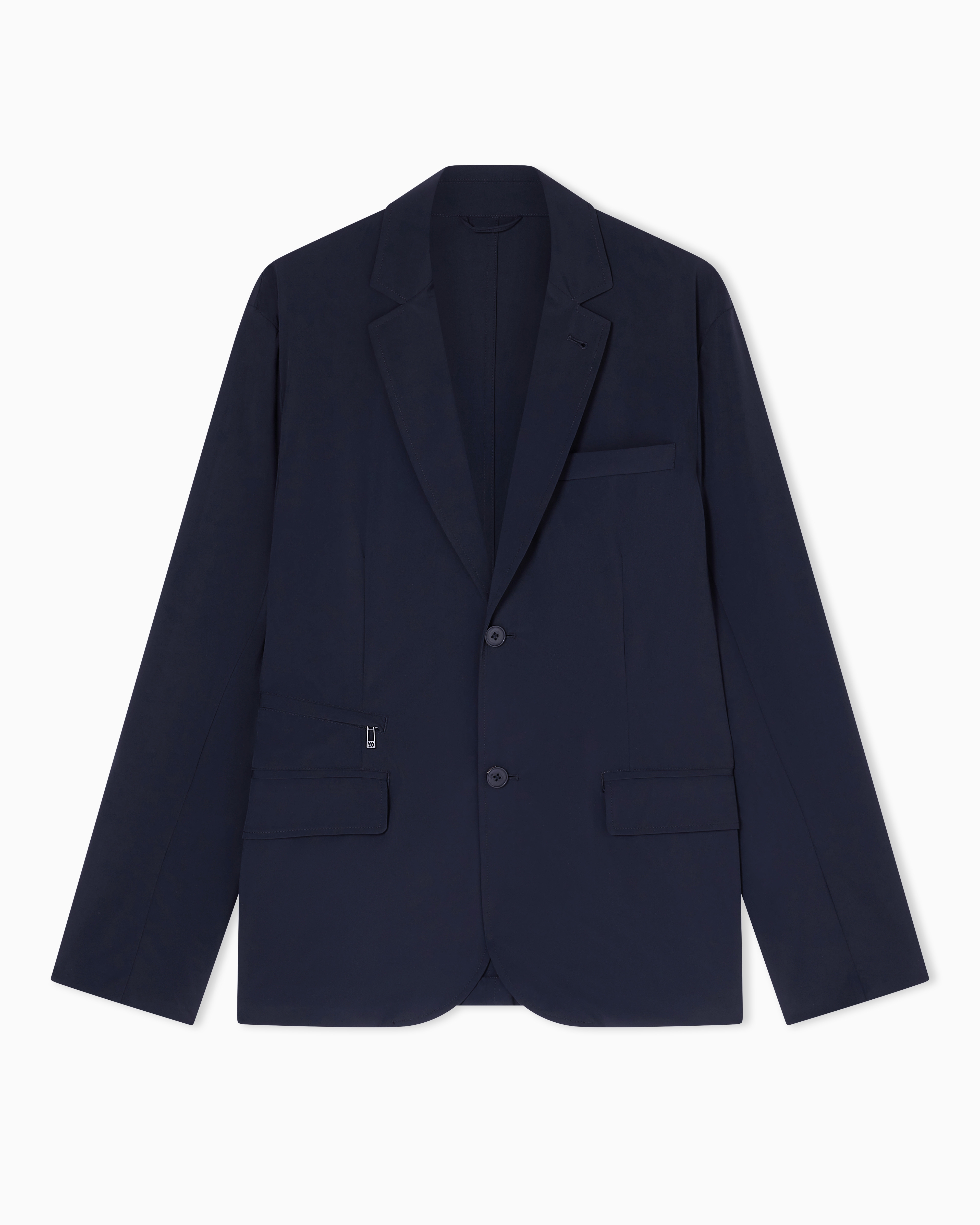 ジップポケットディテール シングルブレストジャケット | Armani Exchange