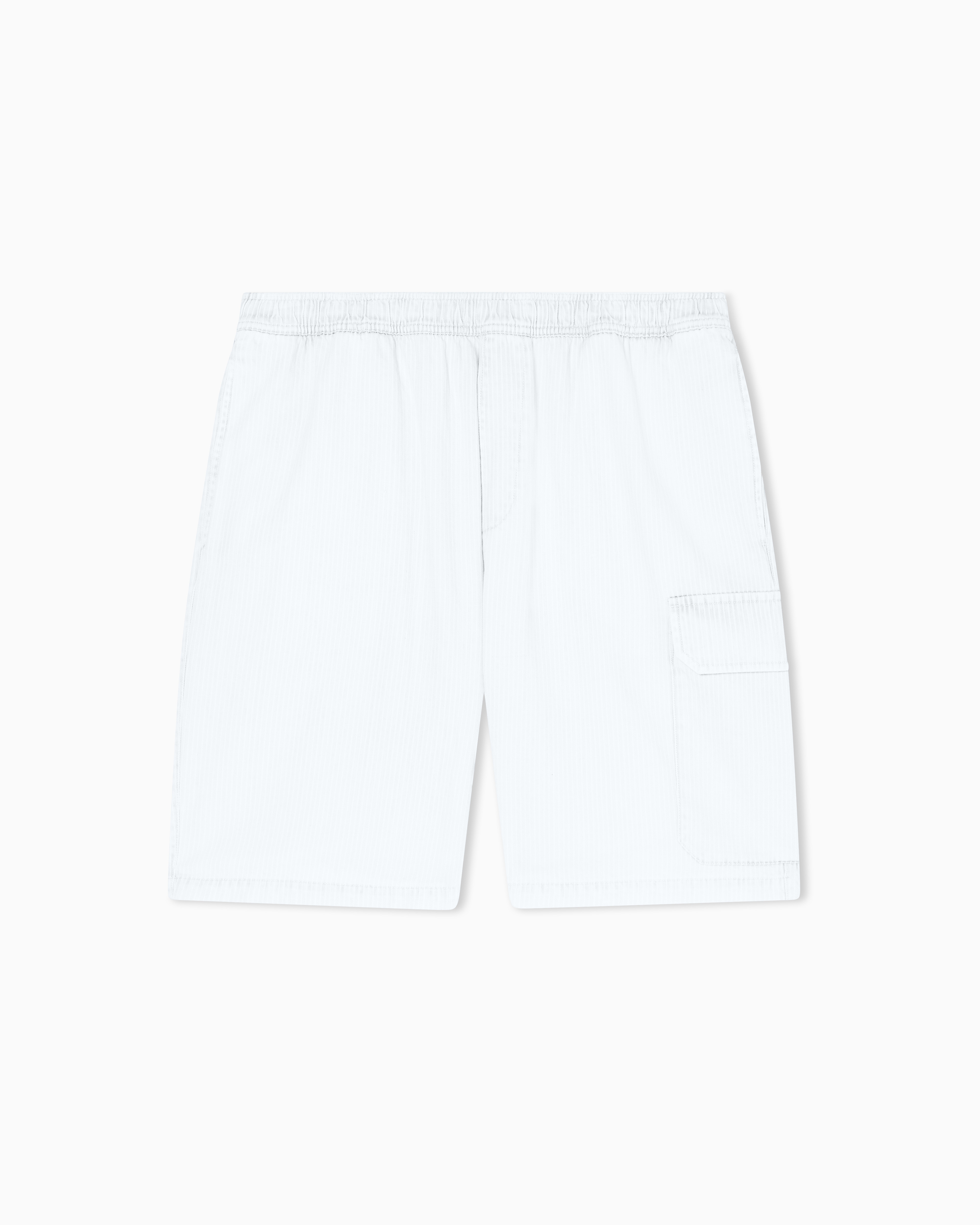 ライトブルーストライプデニム ショーツ | Armani Exchange JP