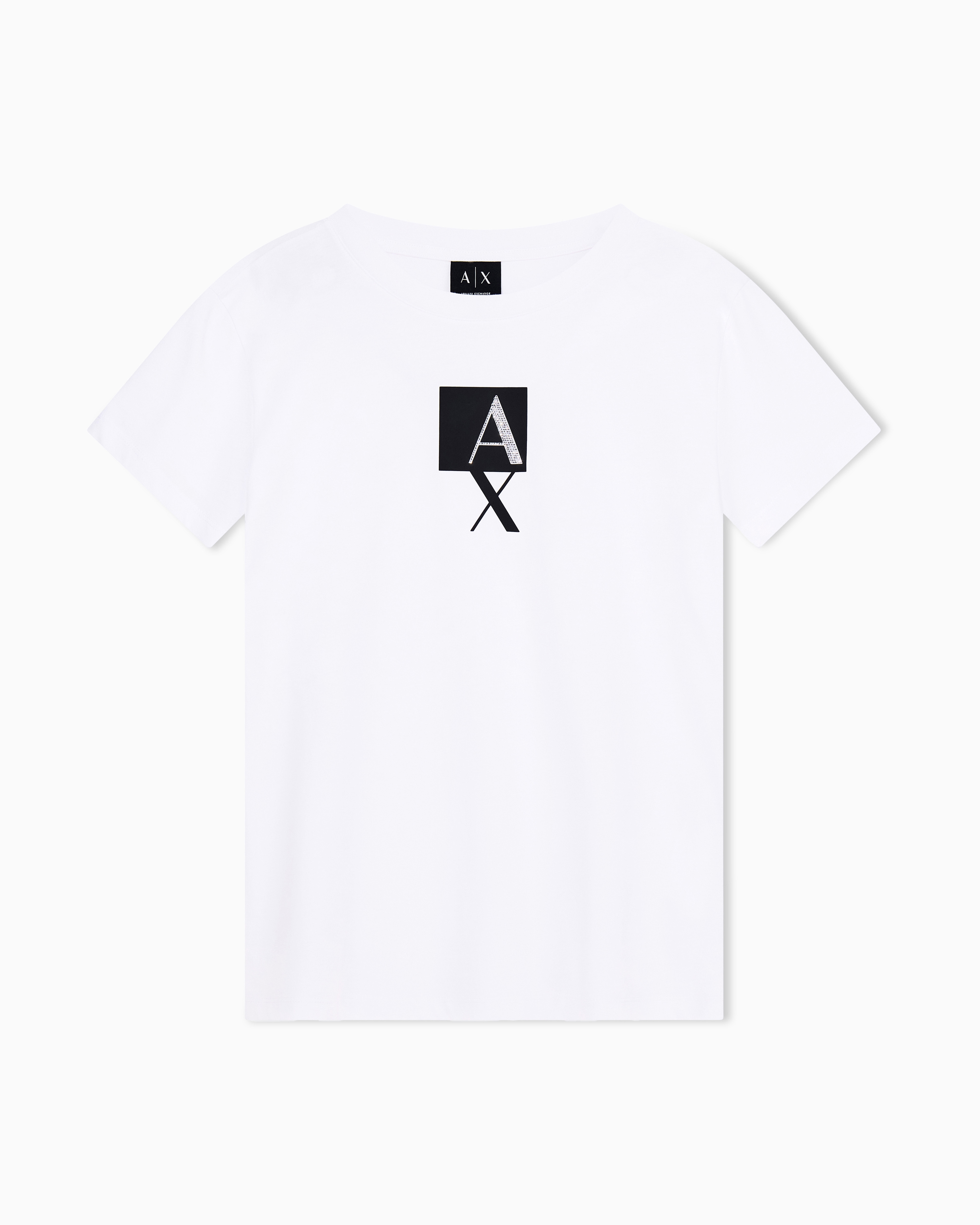 AXロゴ 半袖クルーネックTシャツ | Armani Exchange