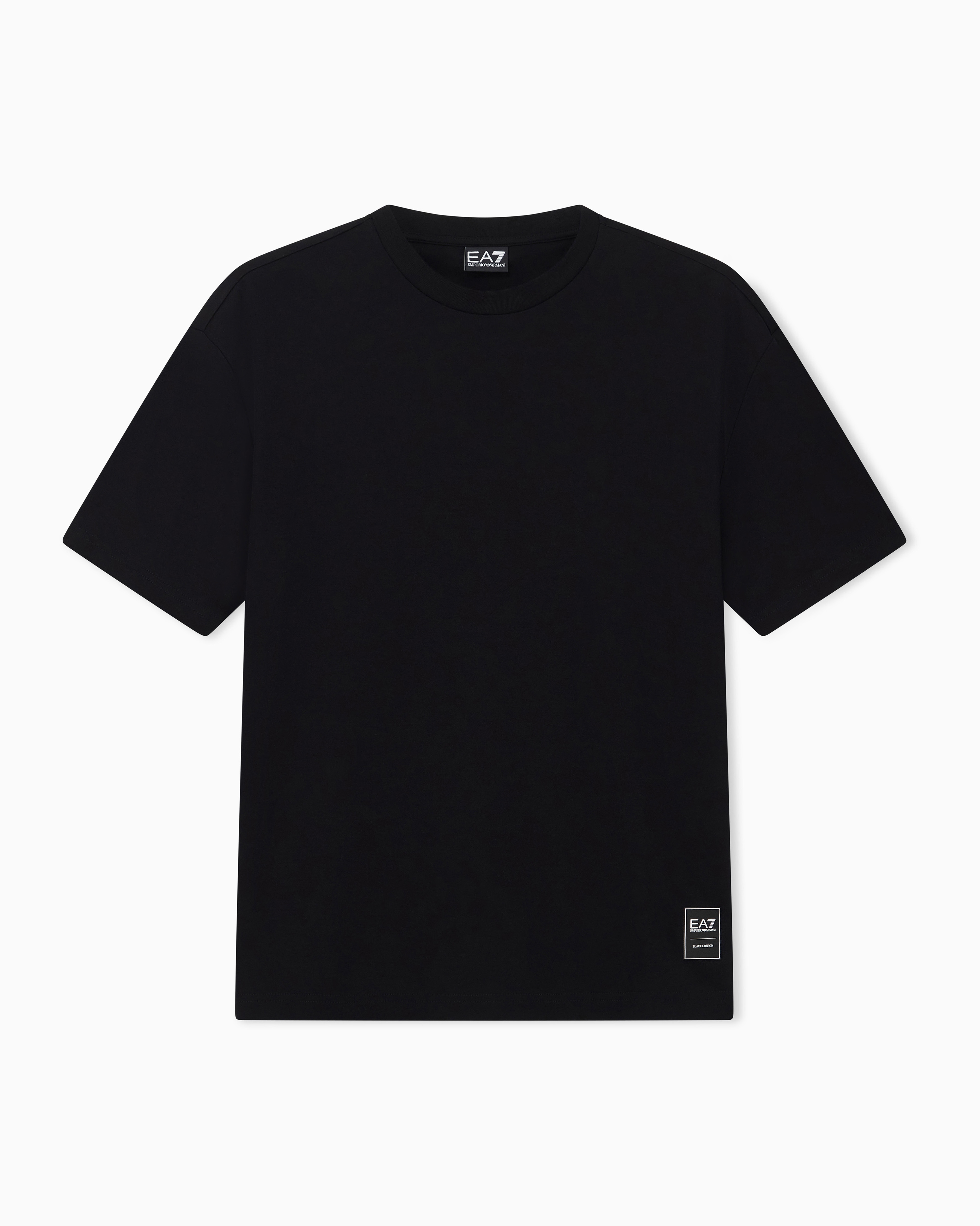 エンボスロゴ Tシャツ Black & White | EA7 JP