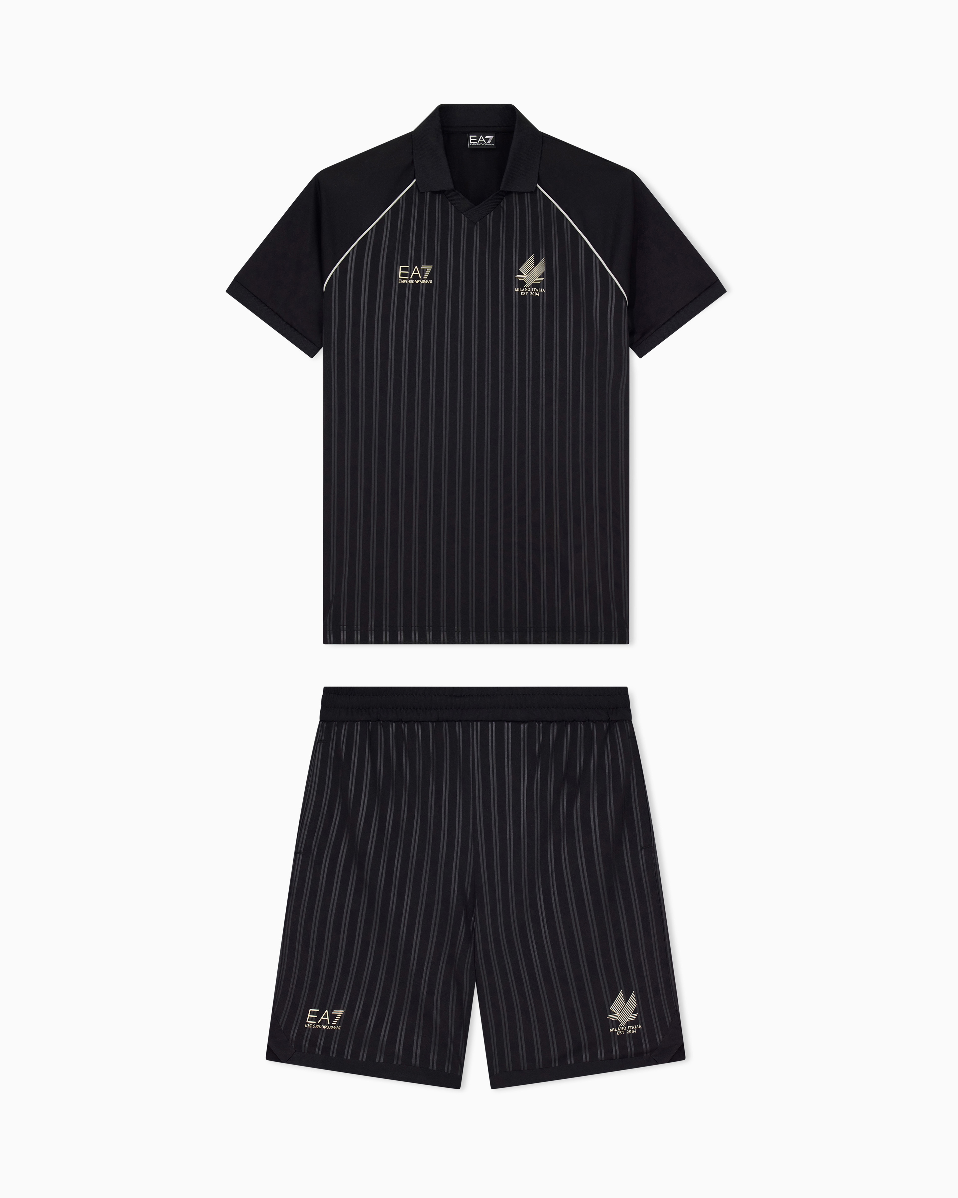 ストライプ ポロシャツ＆ショーツ Soccer | EA7 JP