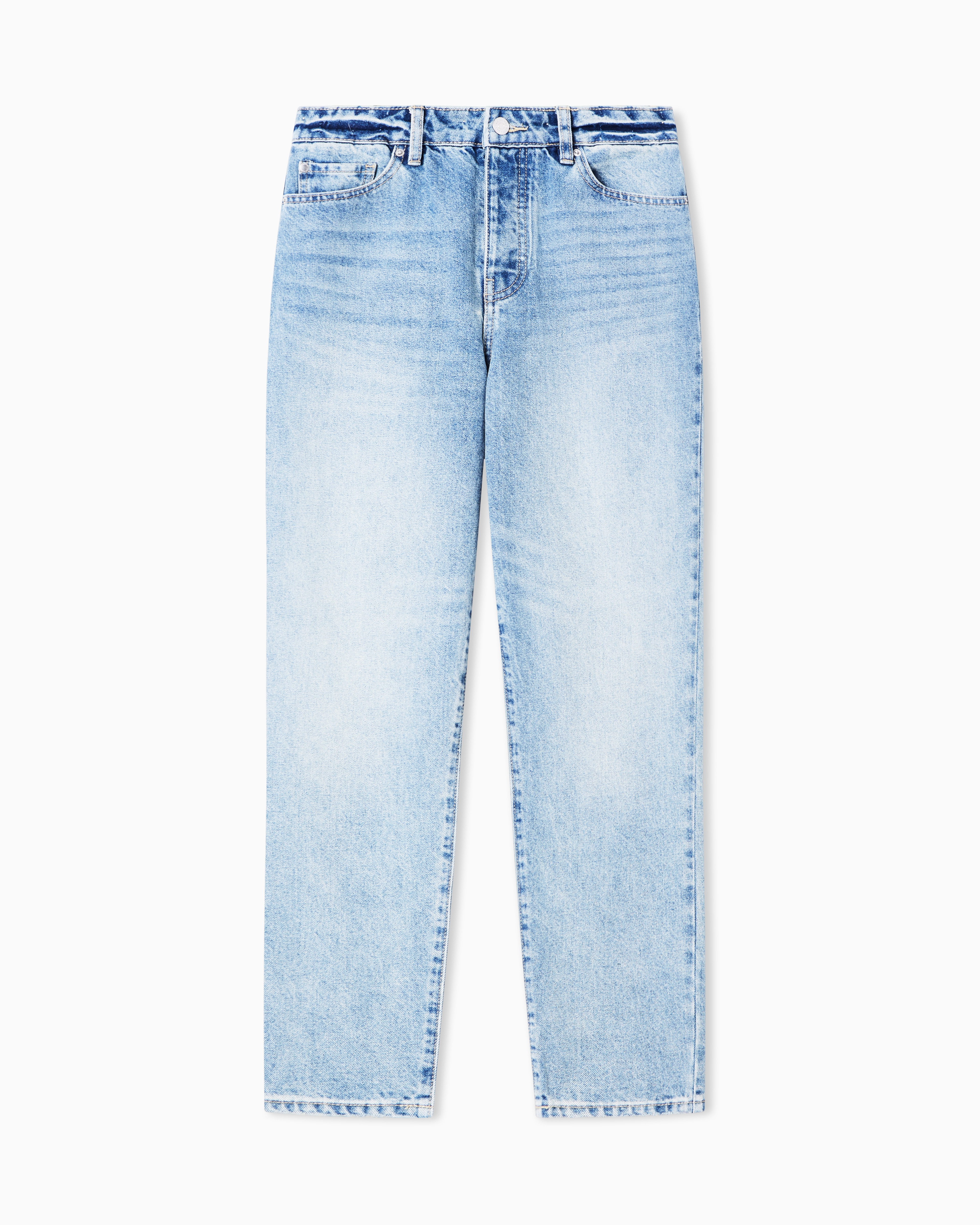 High-rise carrot fit jeans woman | Armani Exchange US