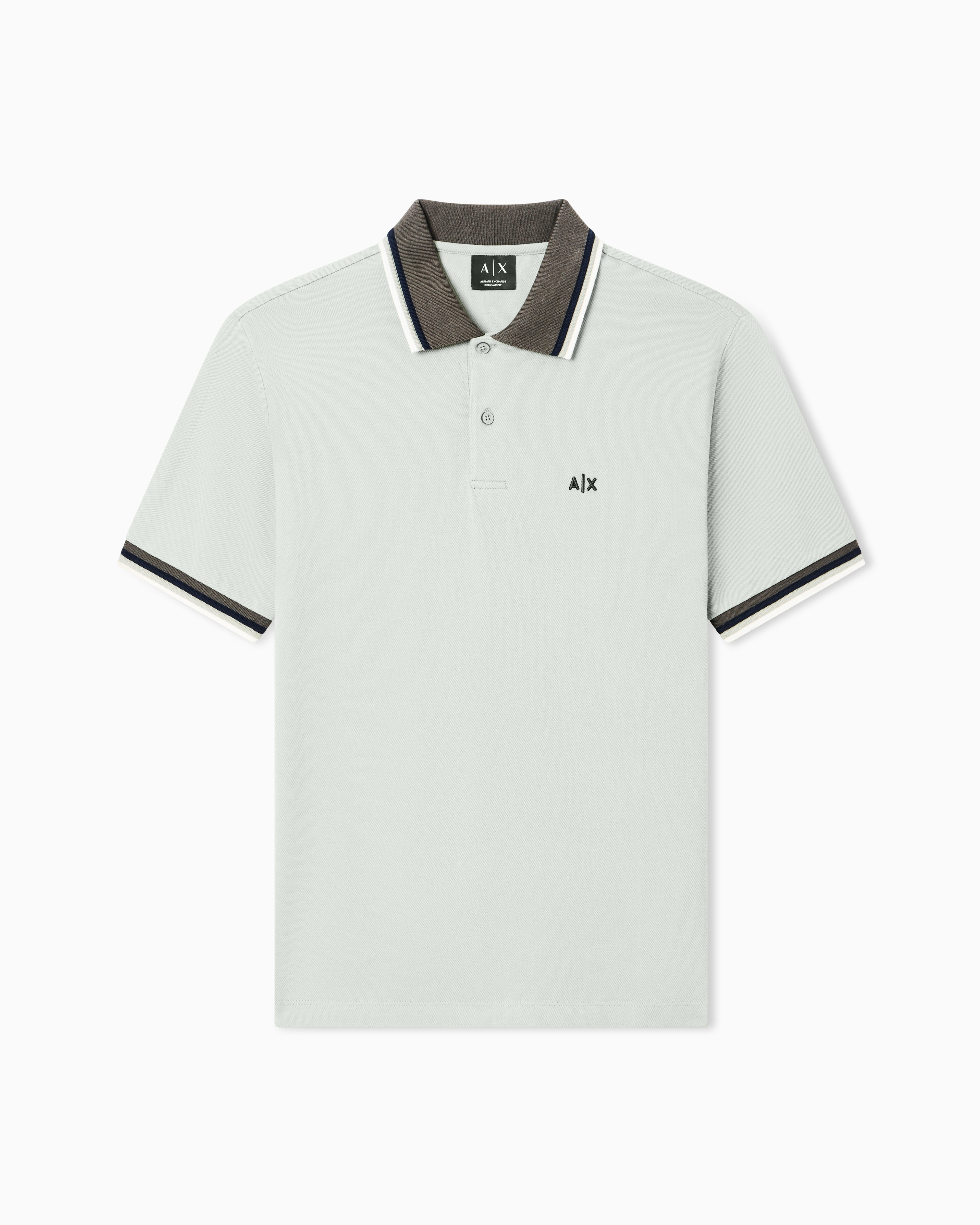 Cotton polo shirt | Armani Exchange US