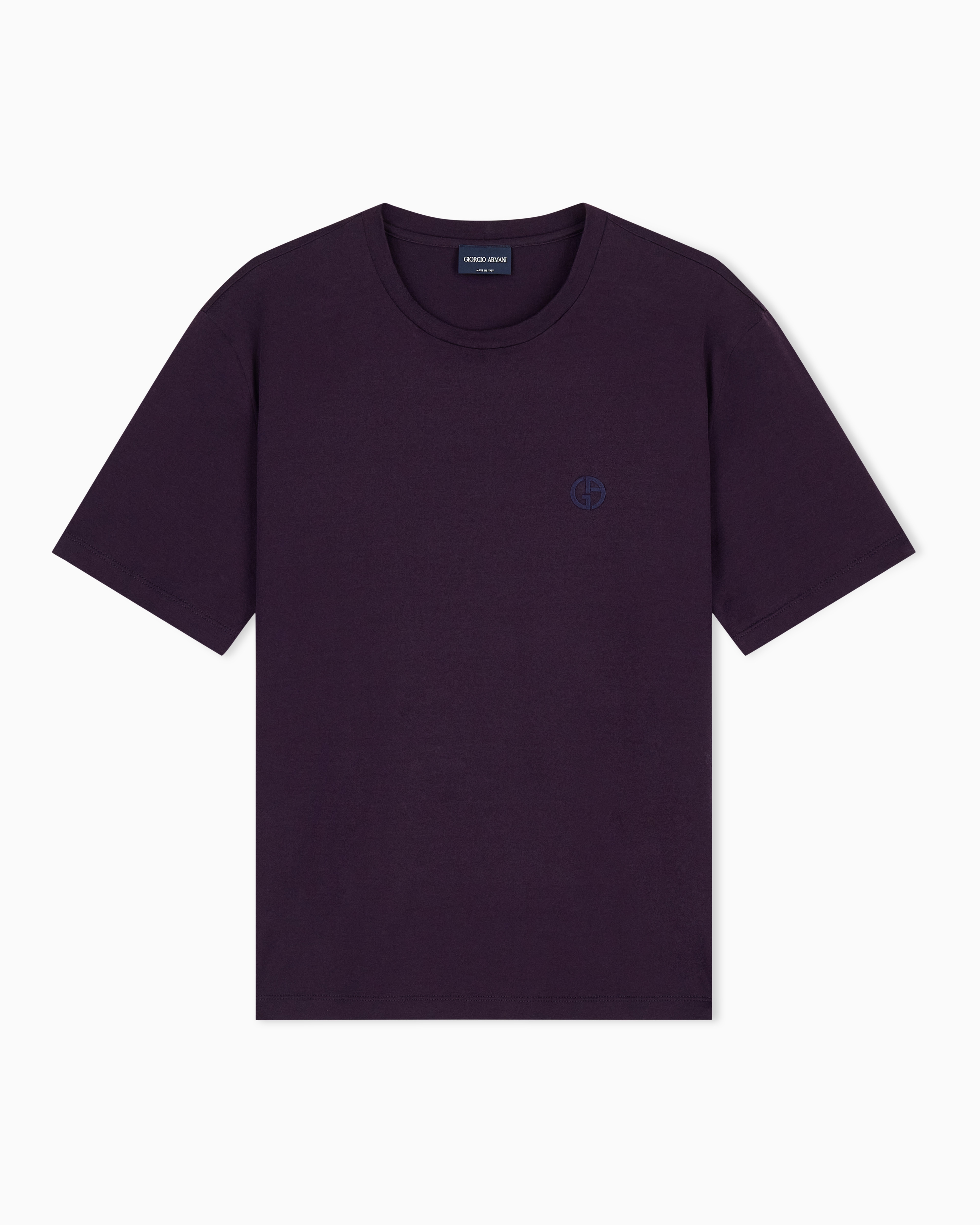 T shirt cotton jersey regular fit | Giorgio Armani US