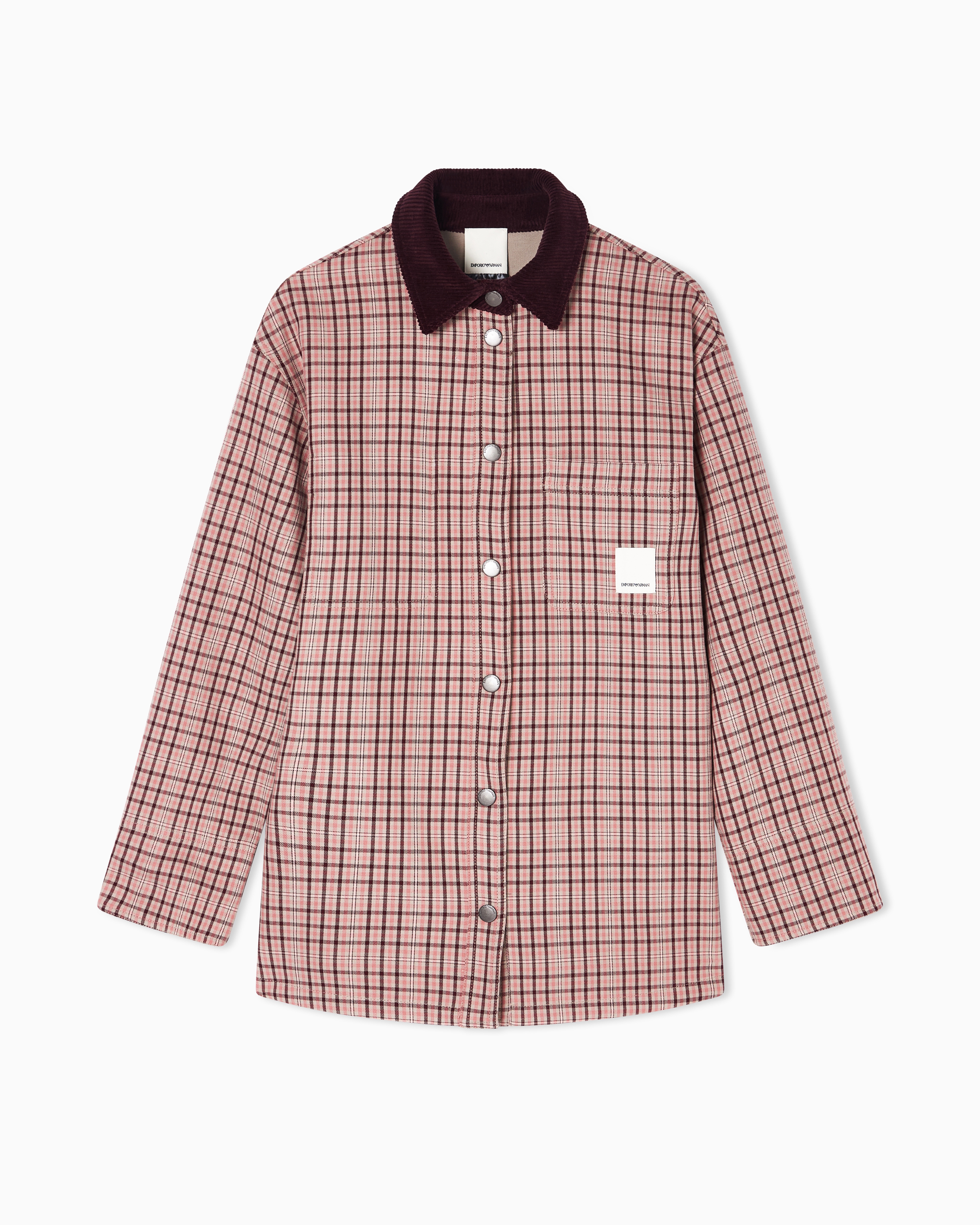Eagle Club リバーシブルピーコート チェックモチーフ | Emporio Armani