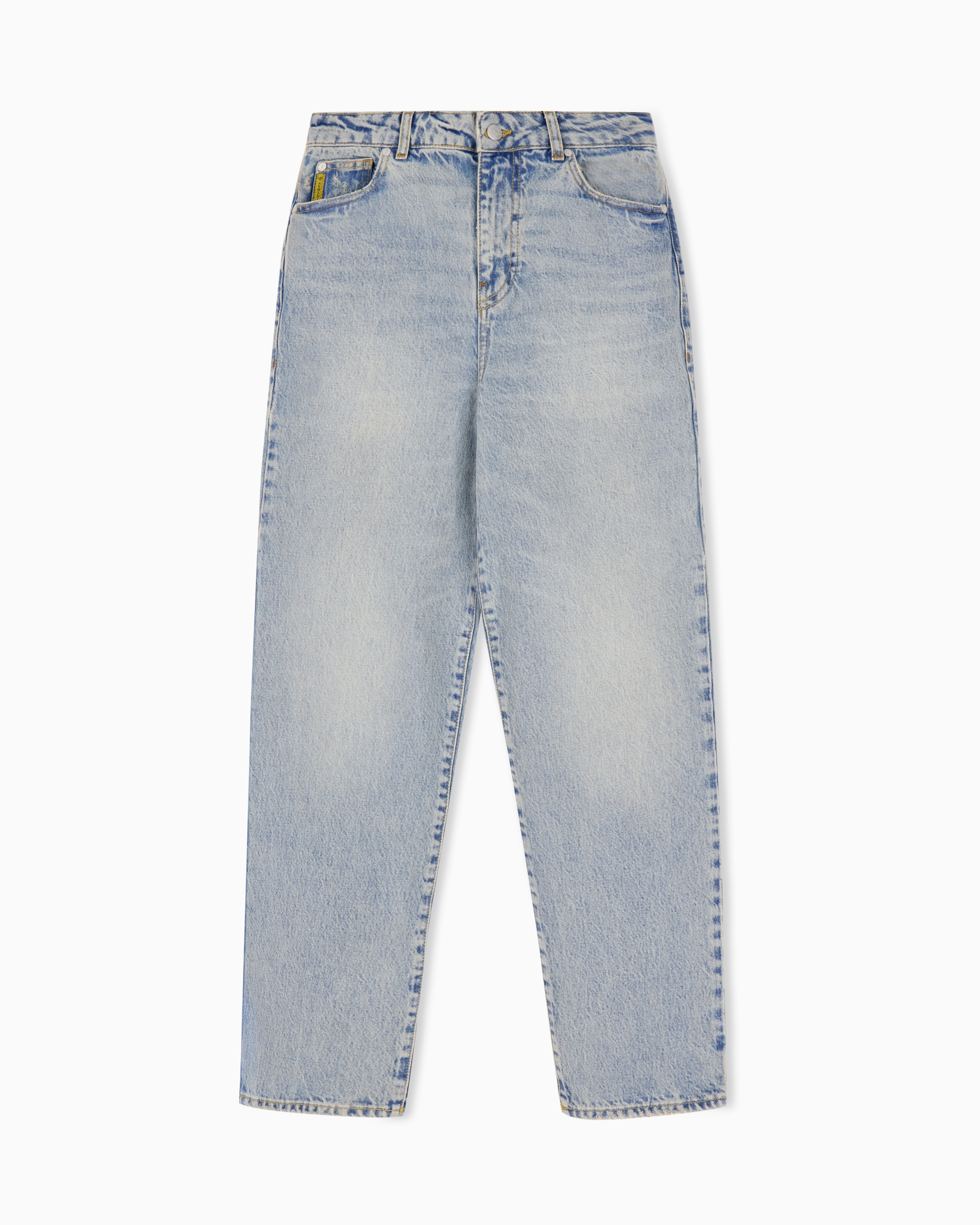 新品 EMPORIO ARMANI 製品染め ストレッチジーンズ W29 S