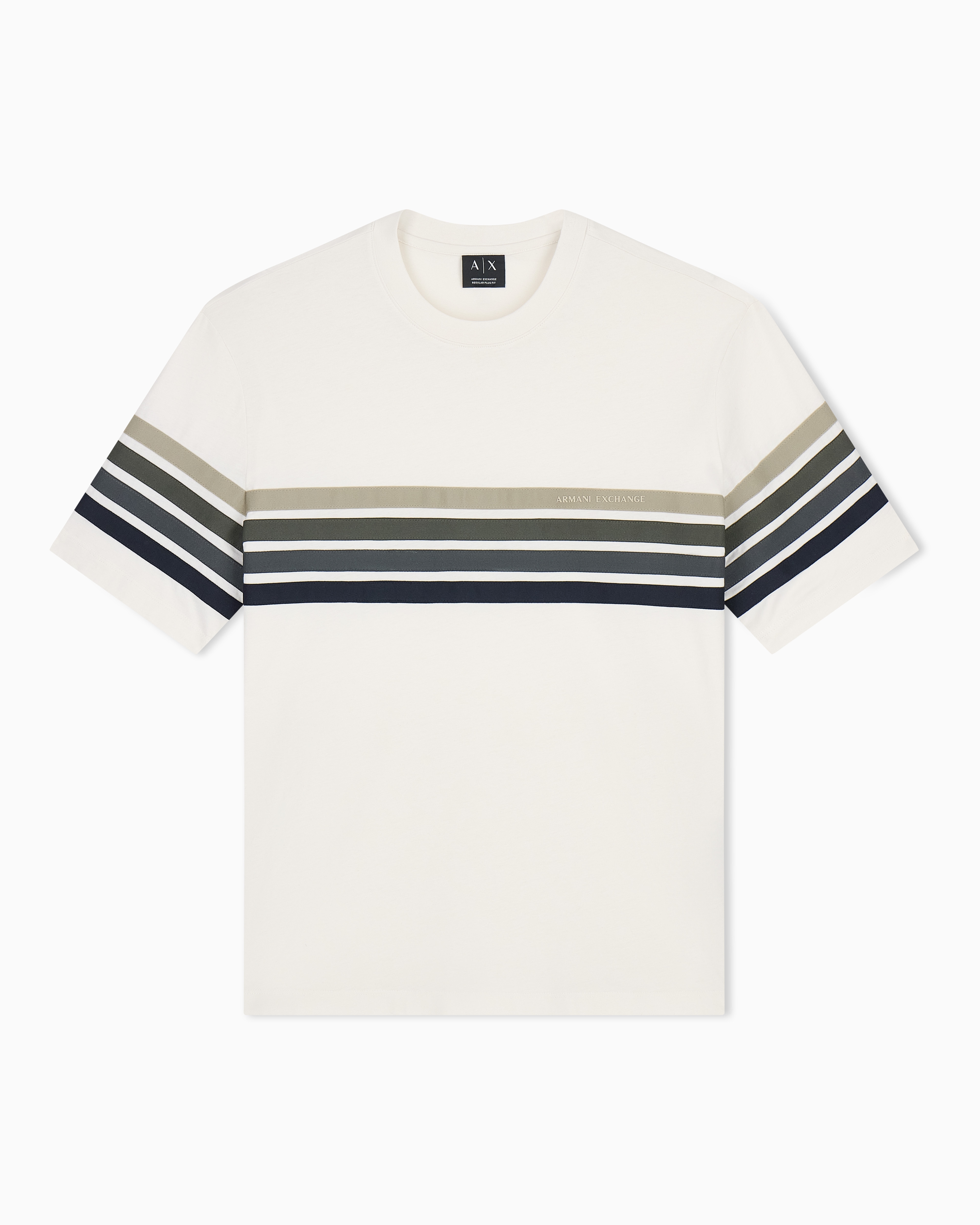 Regular Fit T-shirt in Classic Cotton Jersey | Armani Exchange US