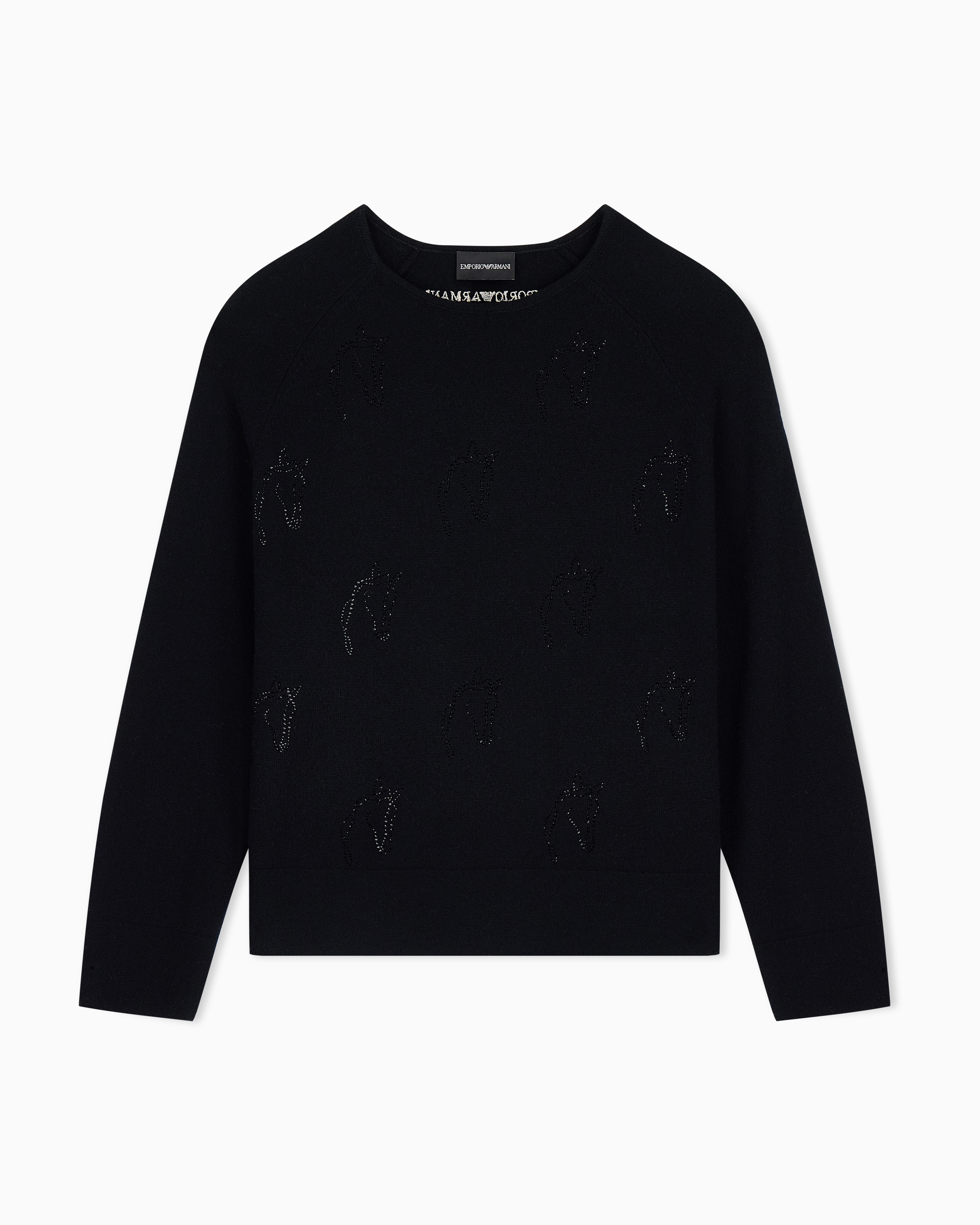 EMPORIO ARMANI 変形 デザインニット archive undefined