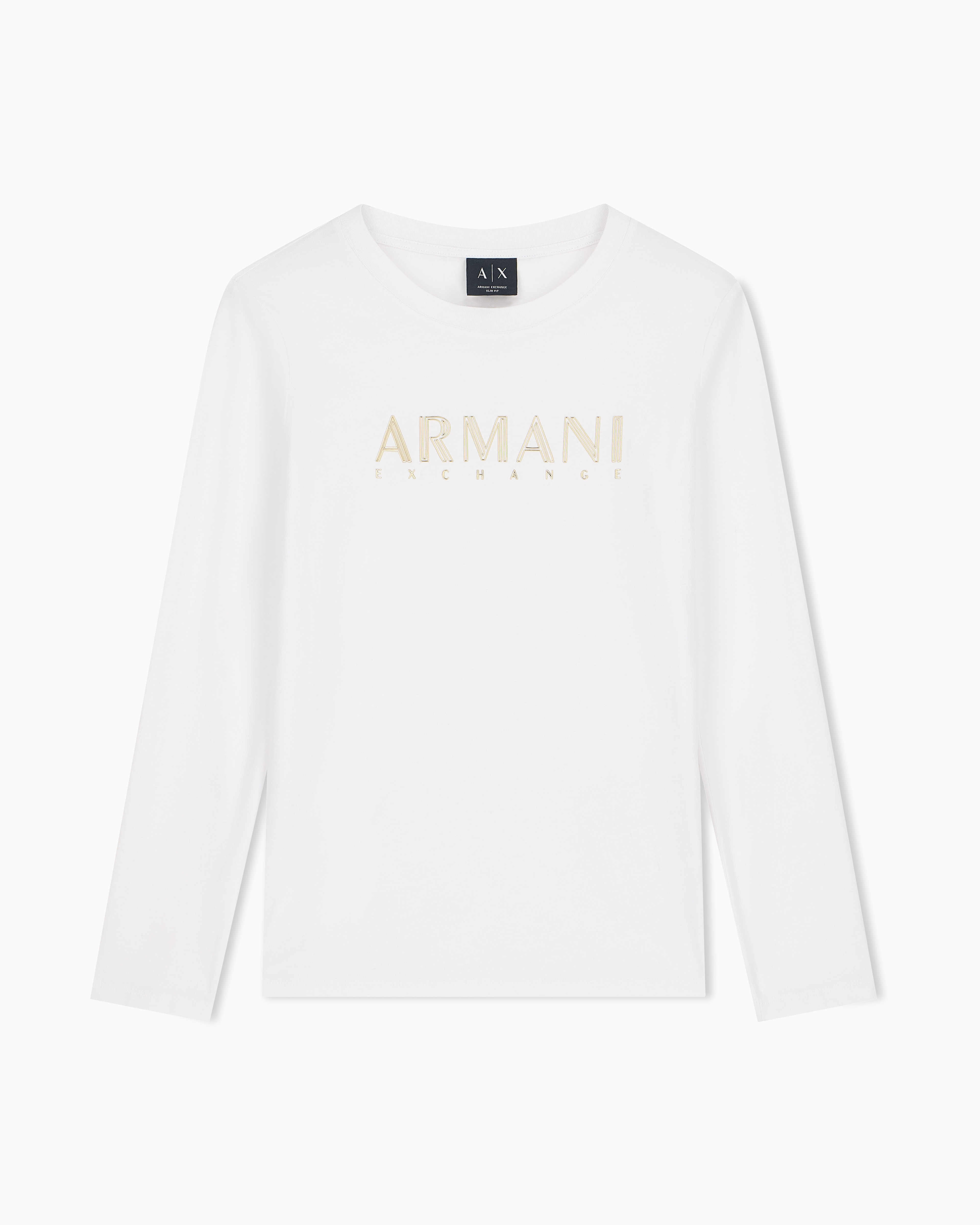 AXロゴ 長袖クルーネックTシャツ | Armani Exchange JP