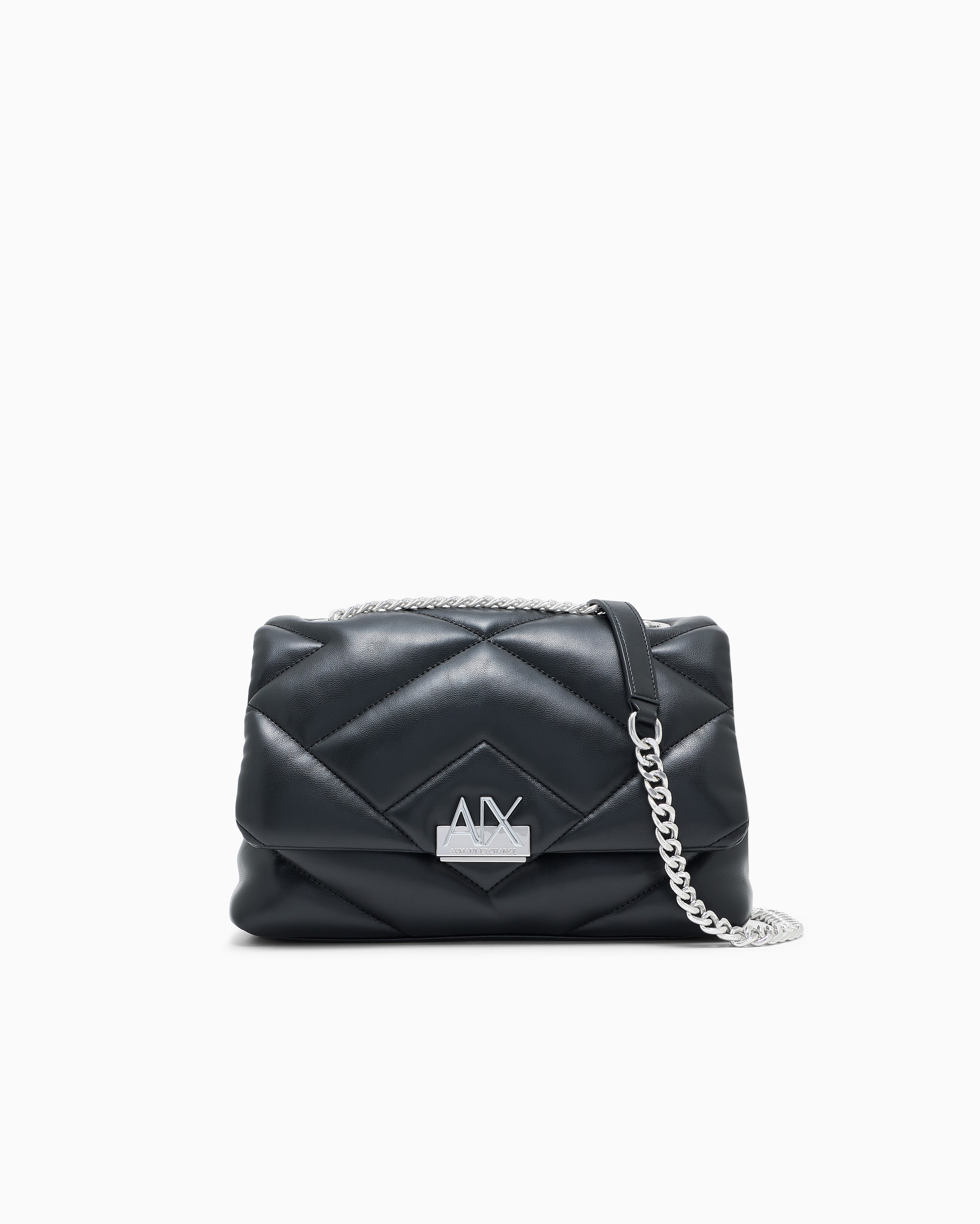 AXロゴ キルティングチェーンショルダーバック | Armani Exchange JP