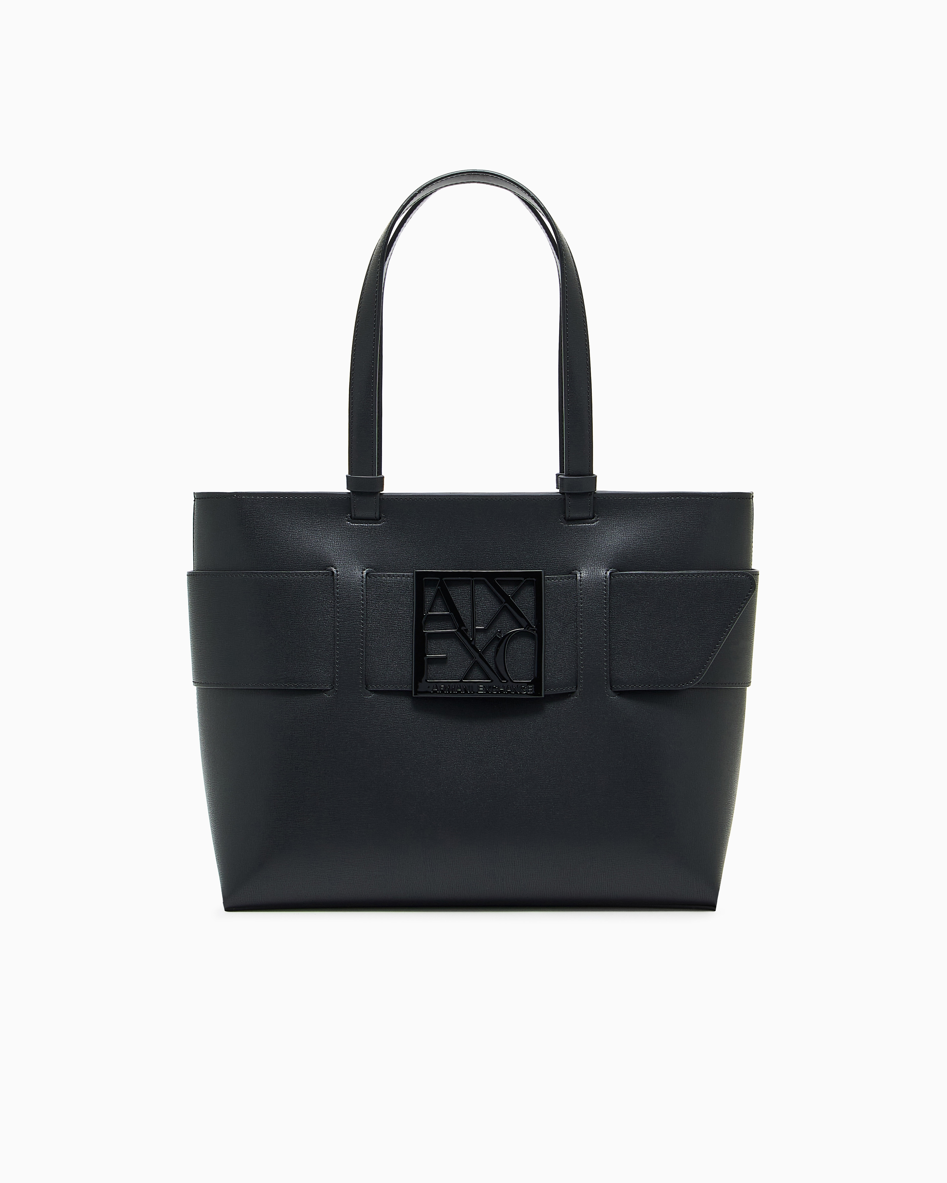 BOXロゴバックル スモールトートバッグ | Armani Exchange JP