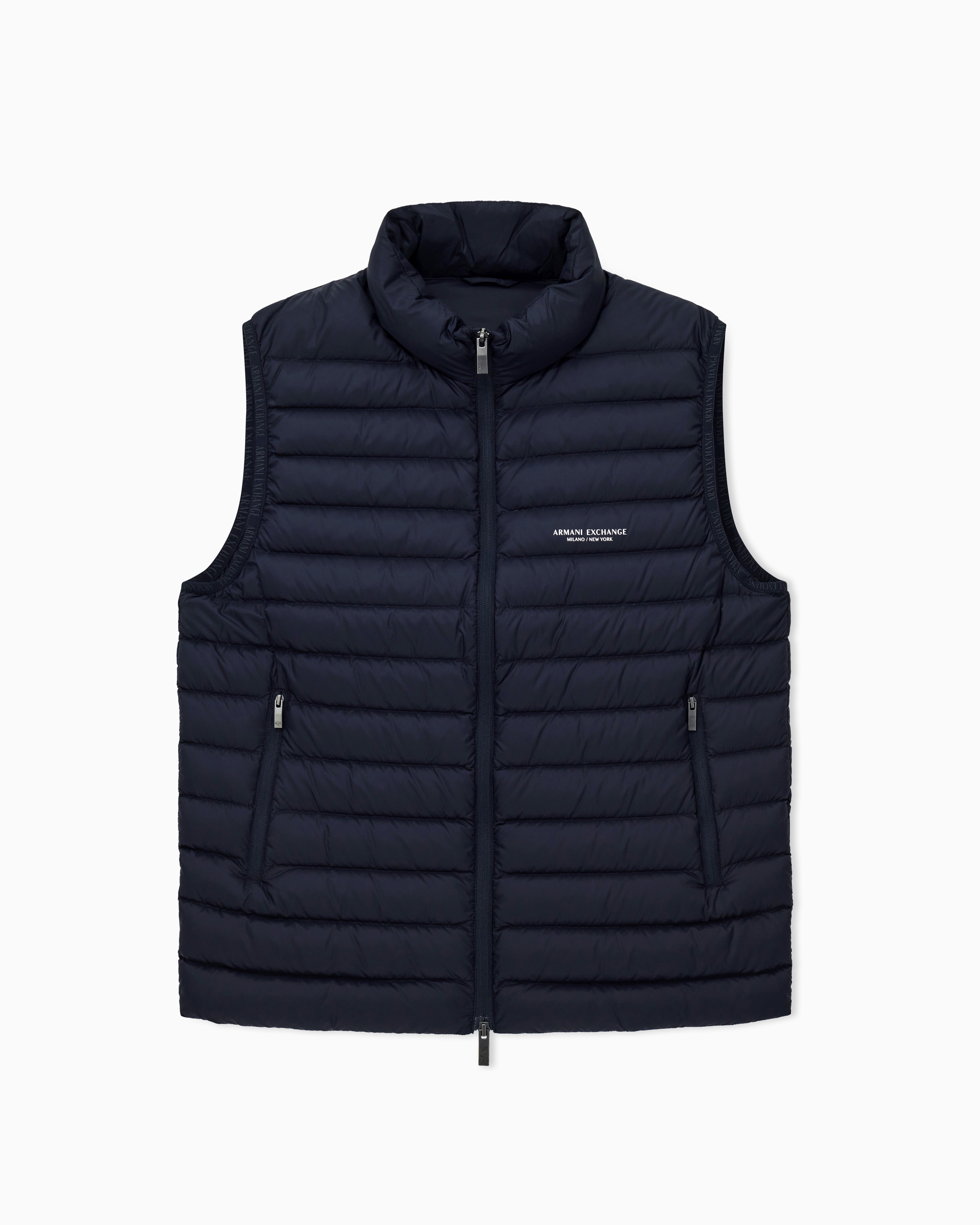 Sleeveless down jacket man | Armani Exchange US