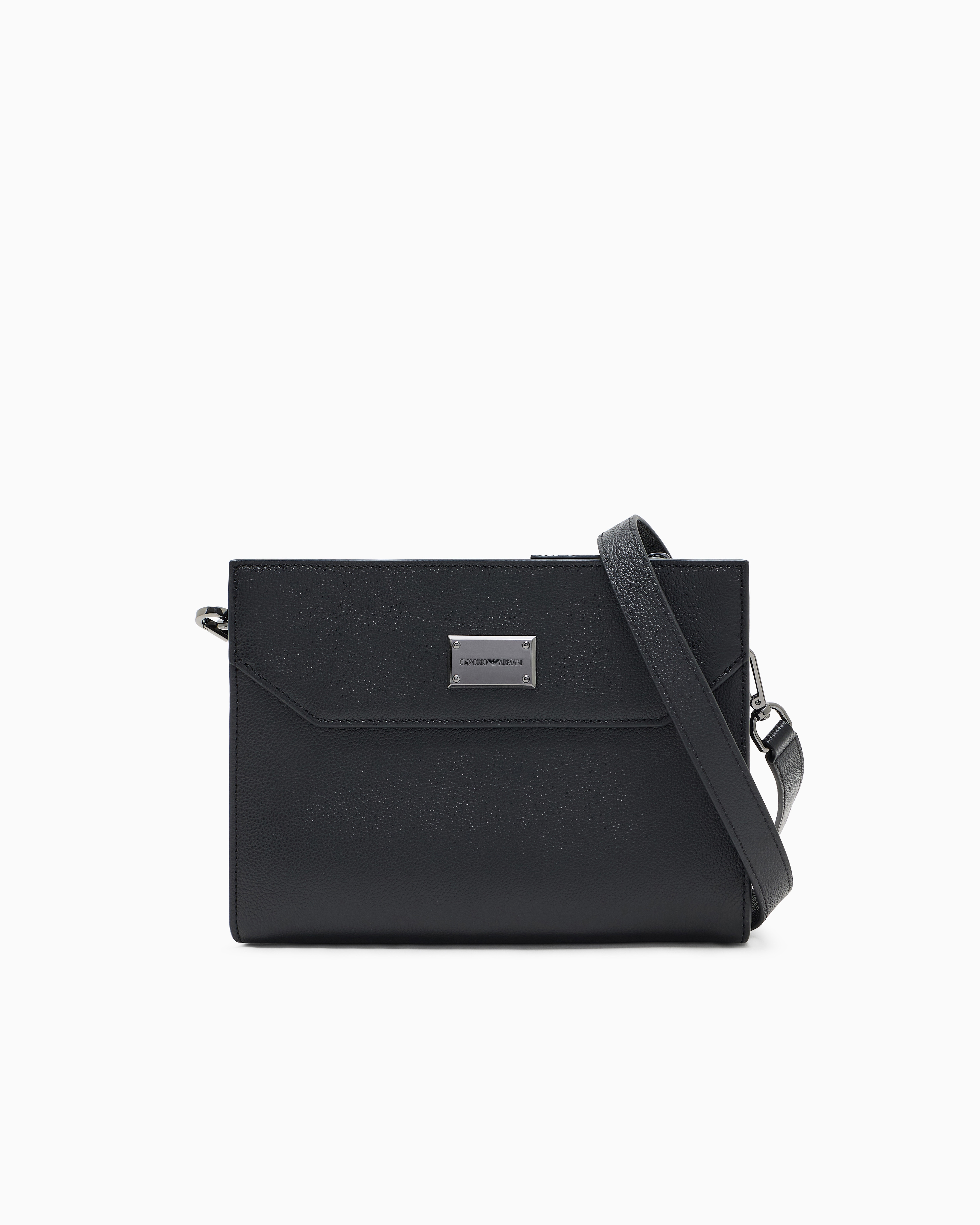 ショルダーバッグ タンブルレザー | Emporio Armani JP