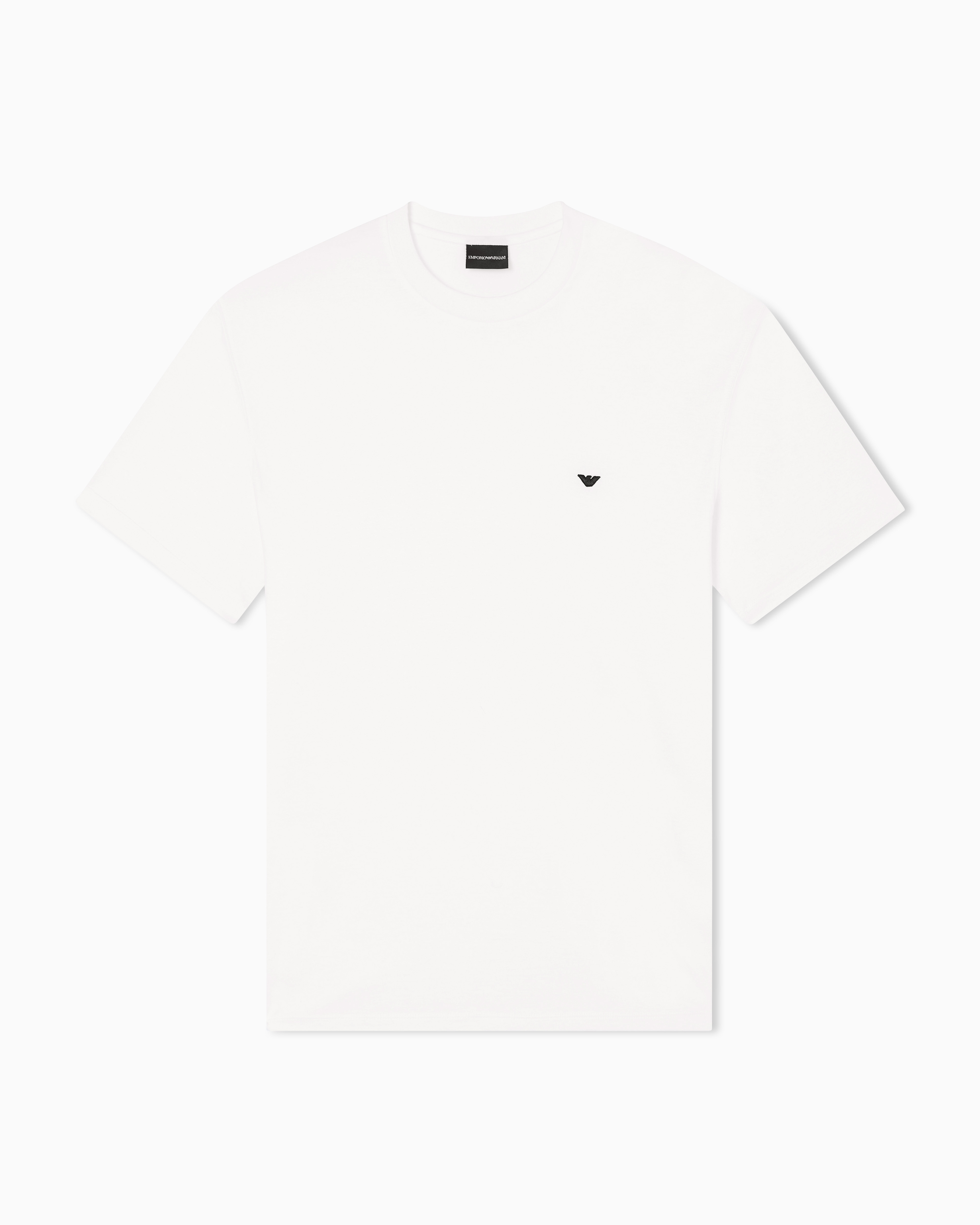 3D eagle embroidery t-shirt man | Emporio Armani JP