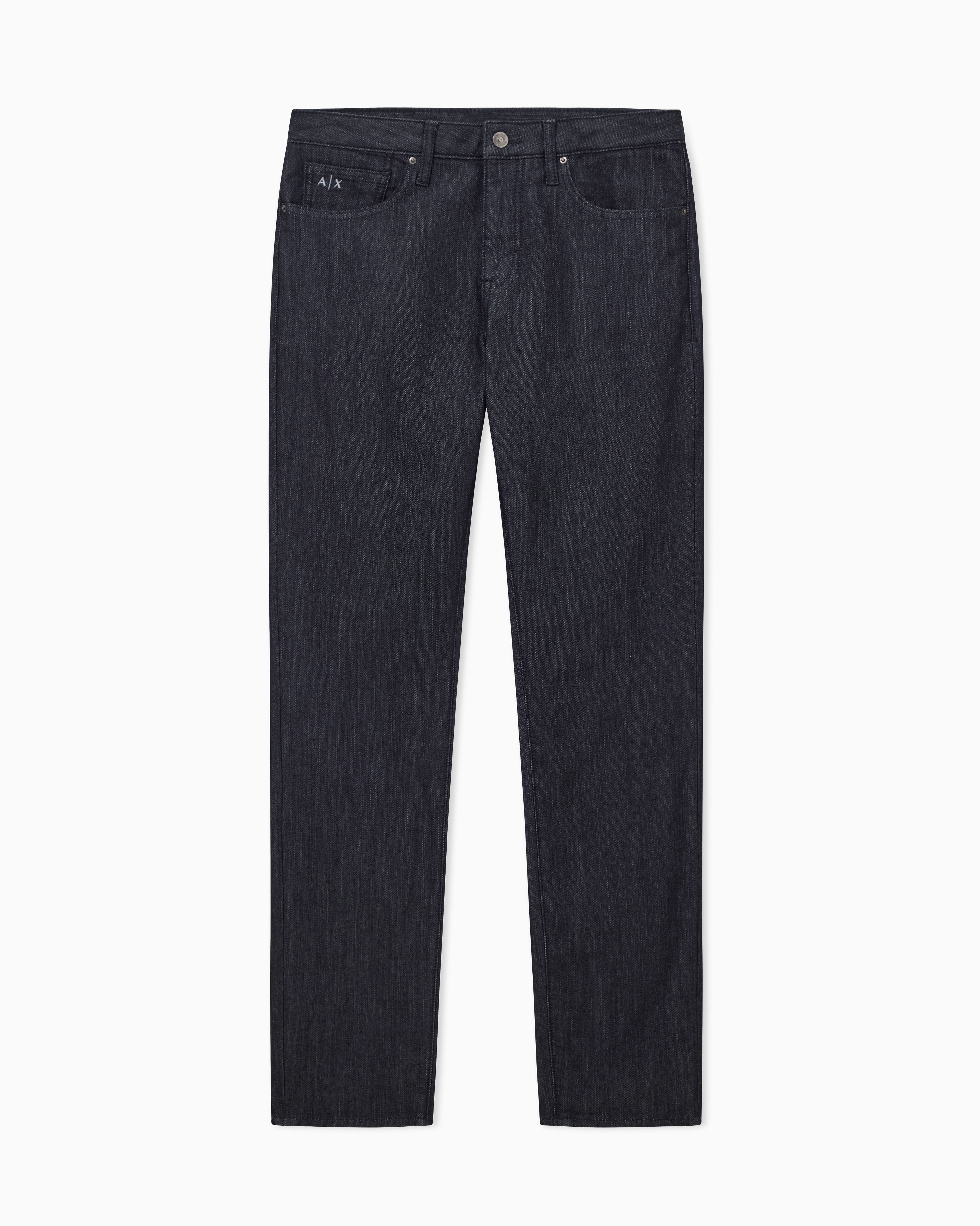 Skinny jeans comfort fleece black for man | Armani Exchange US