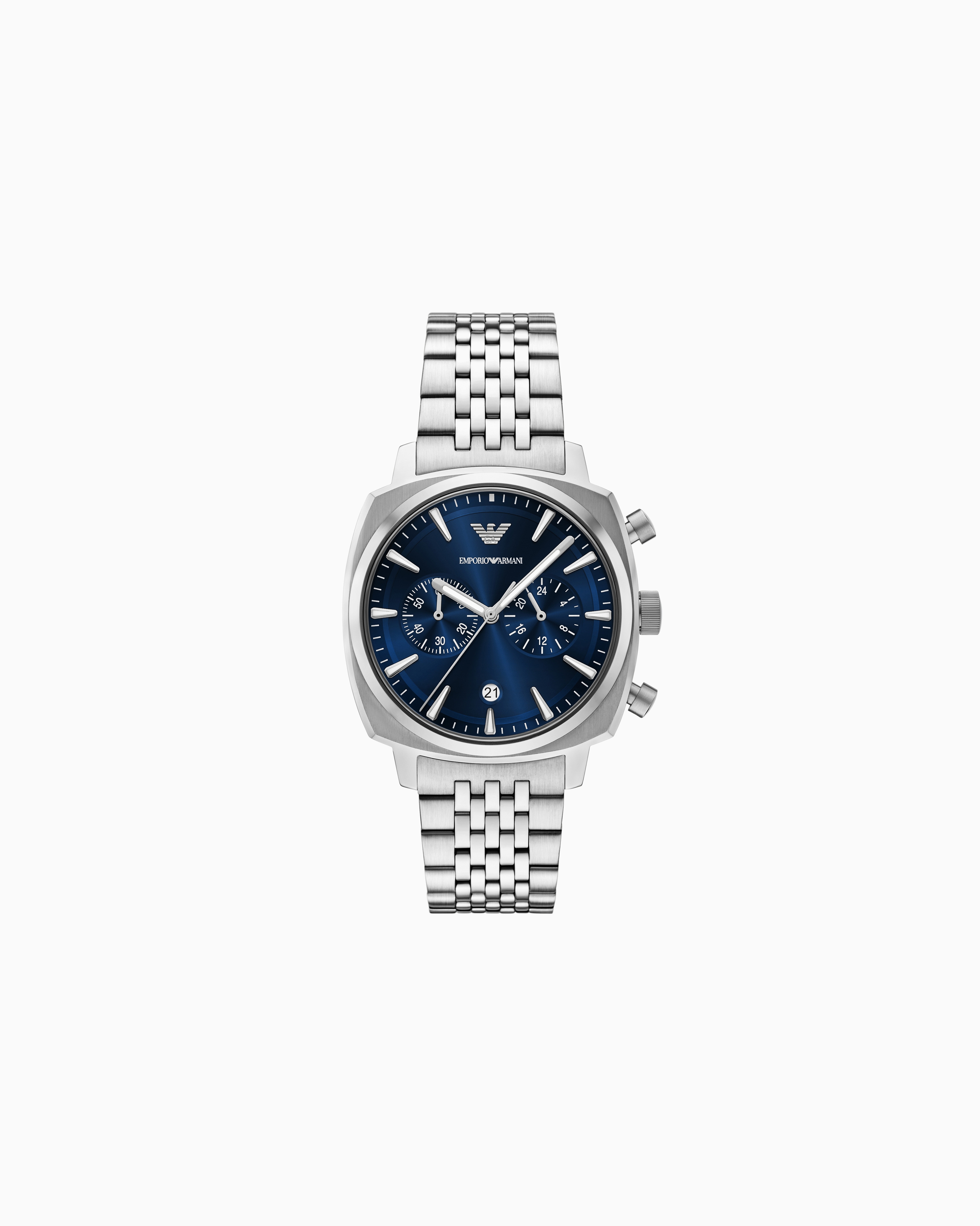 クロノグラフウォッチ ステンレススチール | Emporio Armani