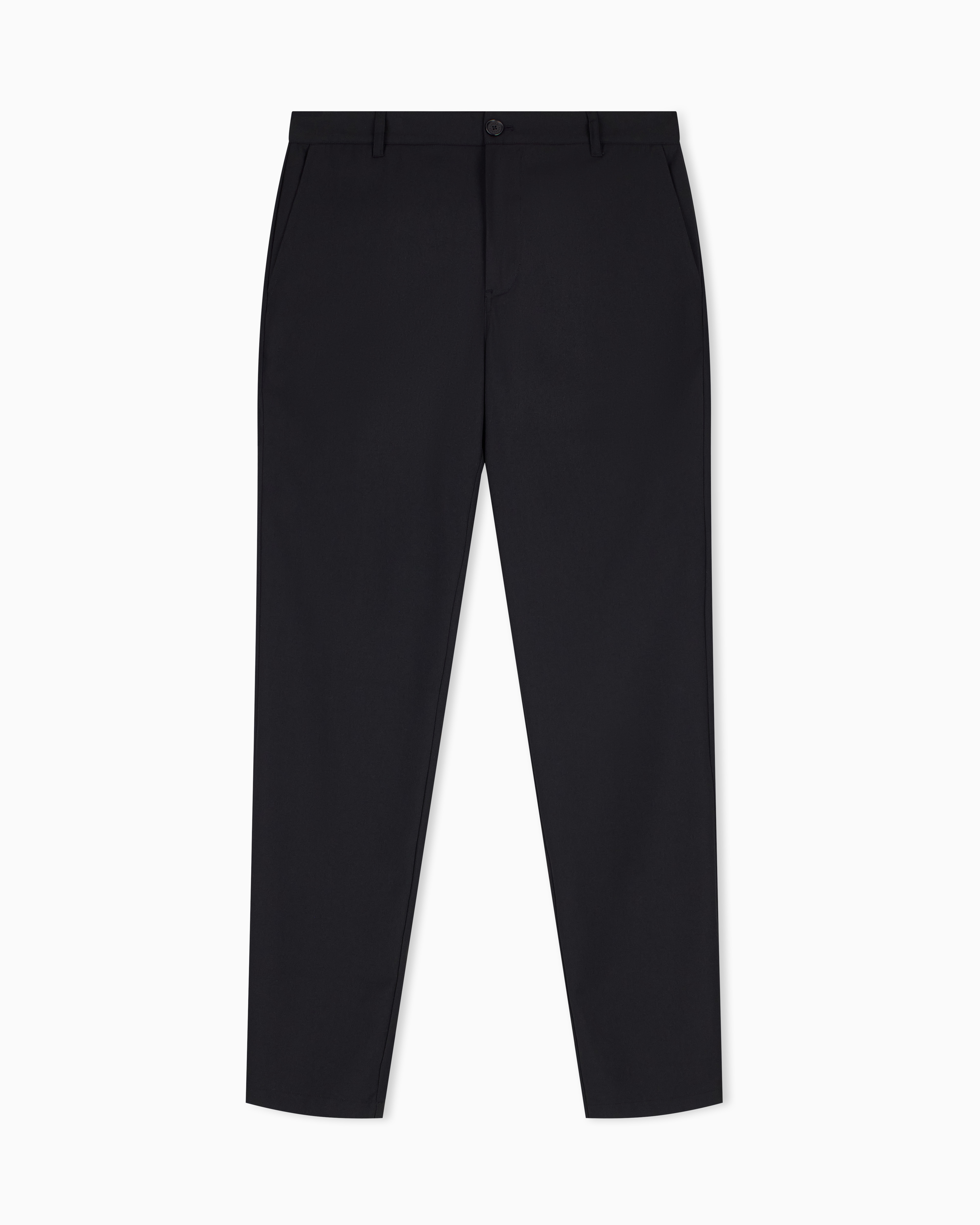 ストレッチ ポリビスコース スリムフィット パンツ | Armani Exchange JP