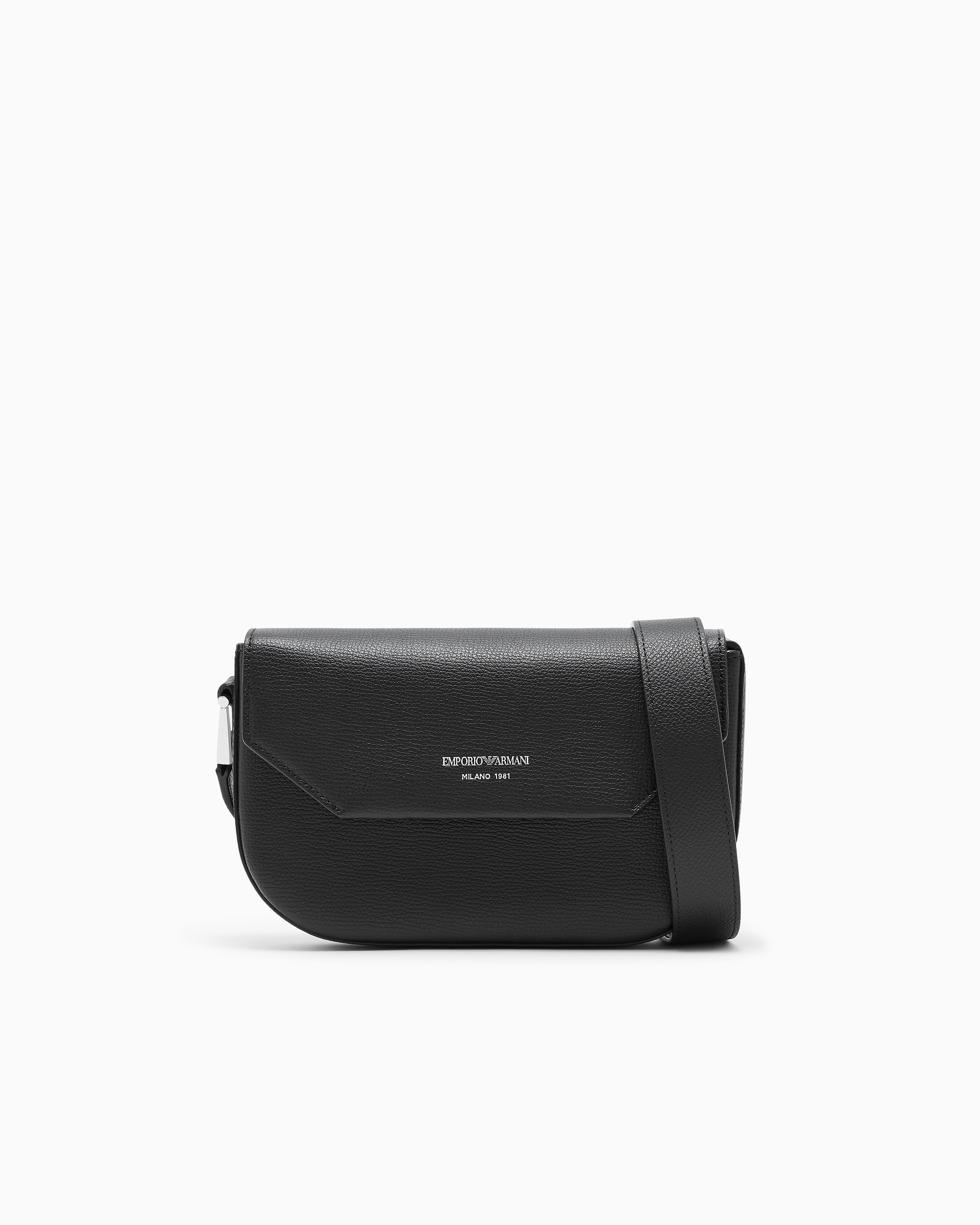 Emporio Armani 1981 mini leather shoulder bag | Emporio Armani US