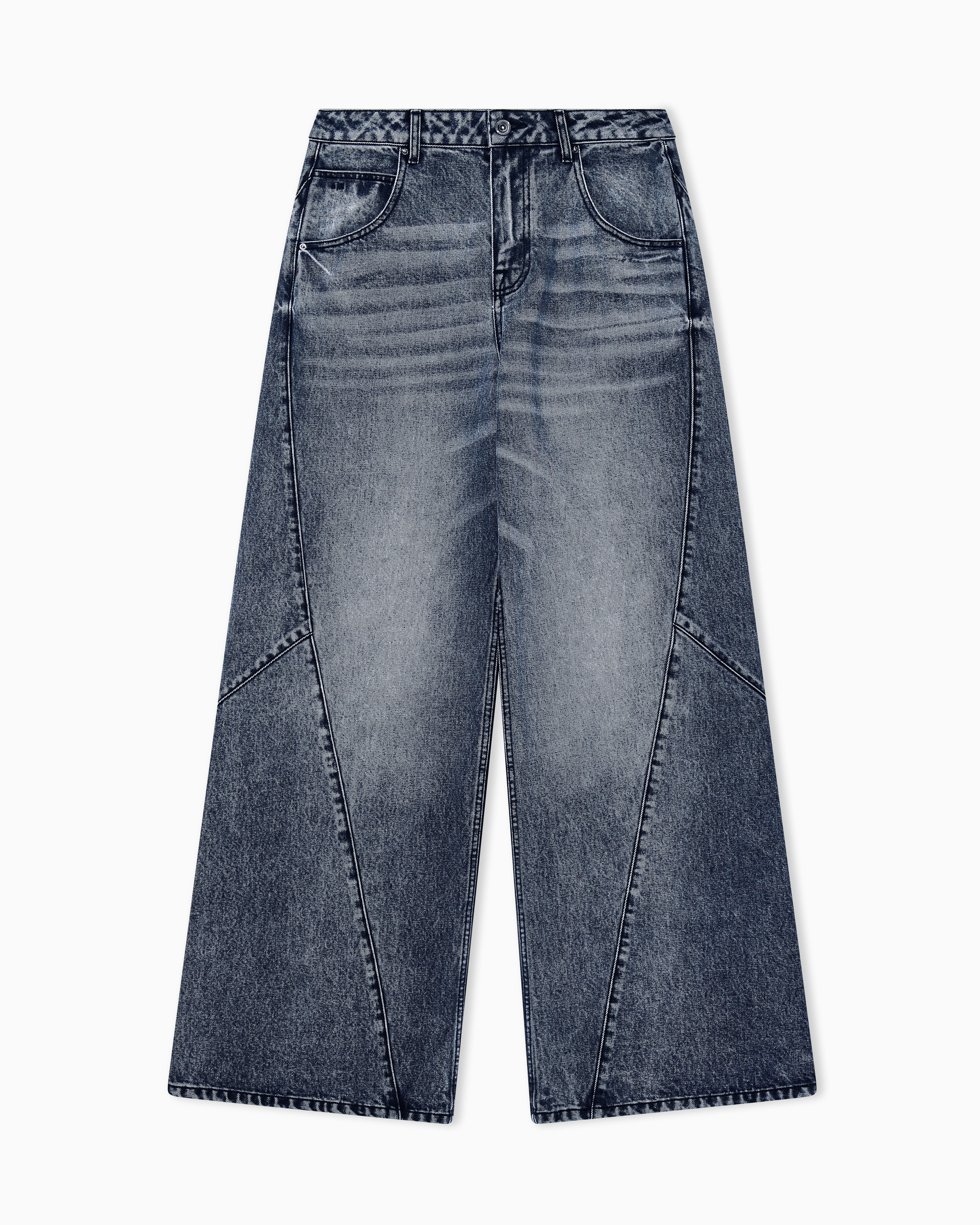 ツイステッドシーム グレーデニムパンツ | Armani Exchange JP