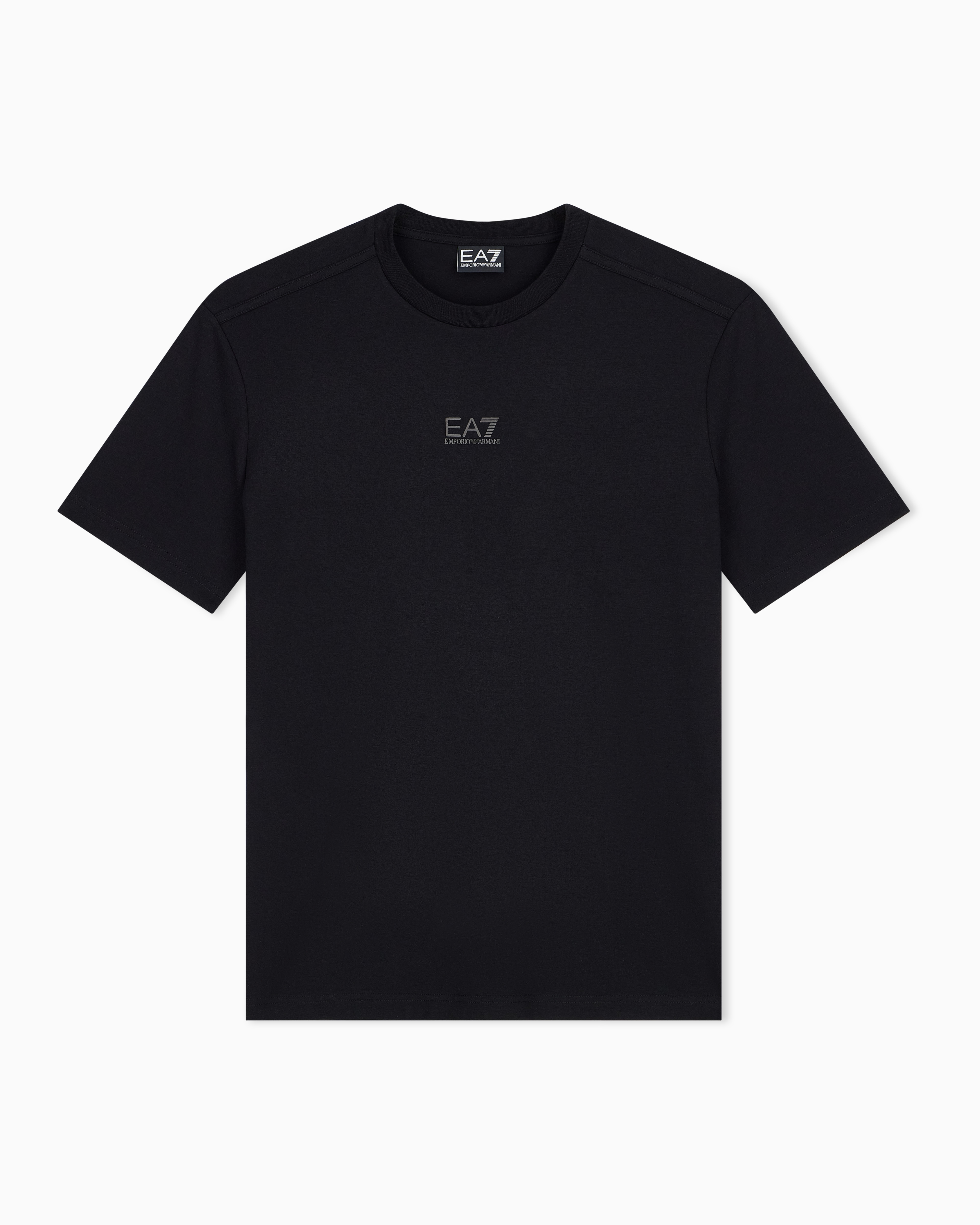 T-shirt Natural Ventus 7 in regular fit jersey | EA7 TH