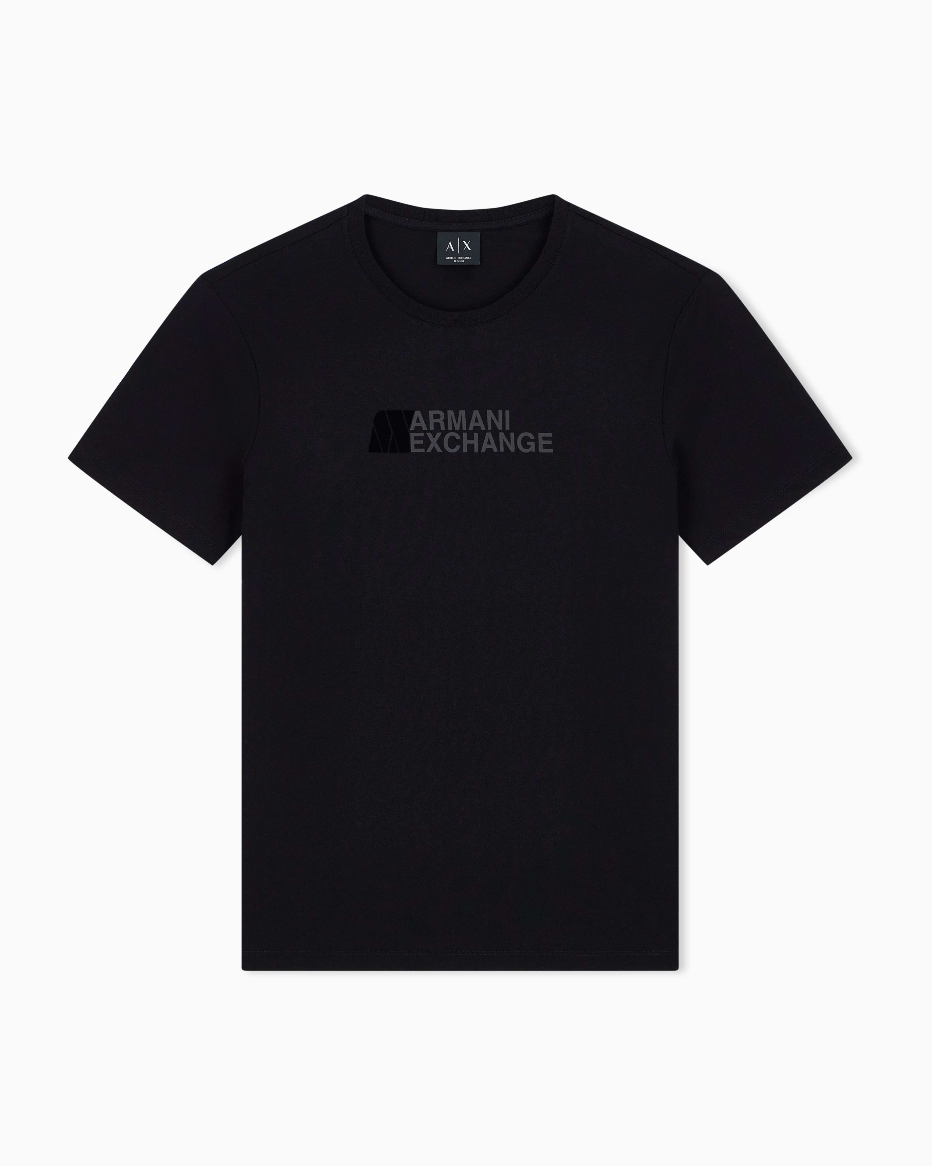 AXロゴ スリムフィット 半袖クルーネックTシャツ | Armani Exchange JP