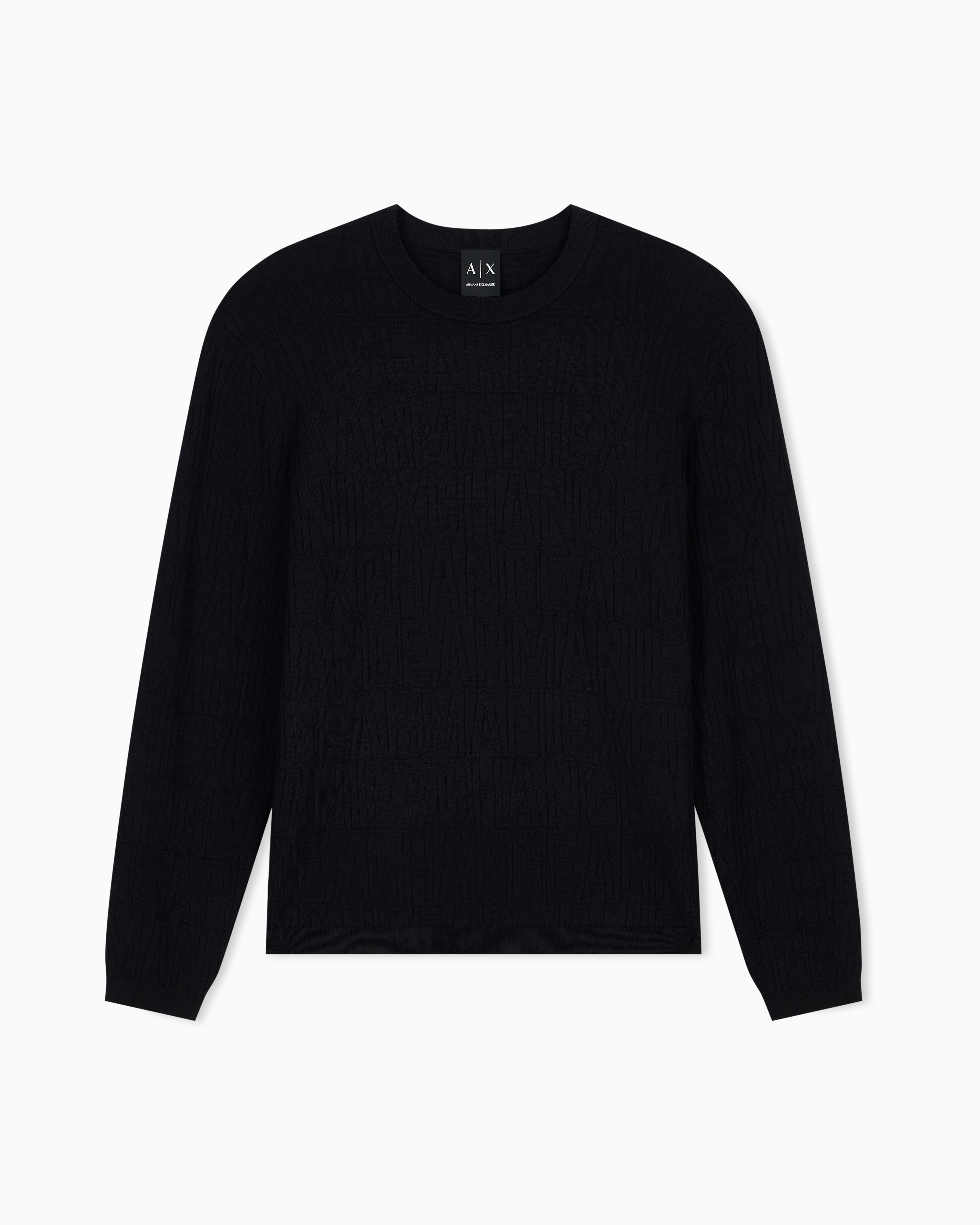 Pullover in a viscose blend | Armani Exchange US