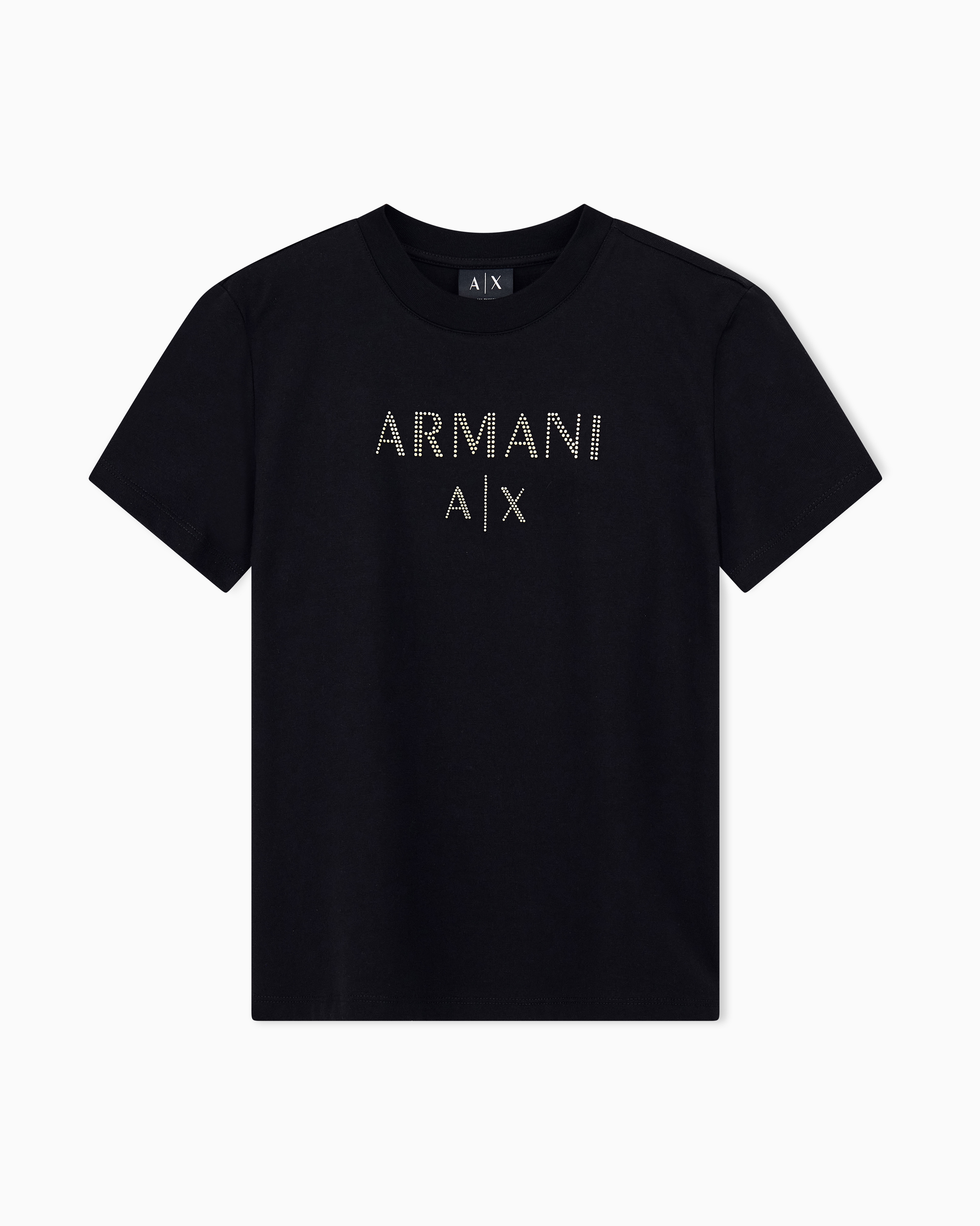 regular t-shirt in cotton heavy jersey | Armani Exchange US