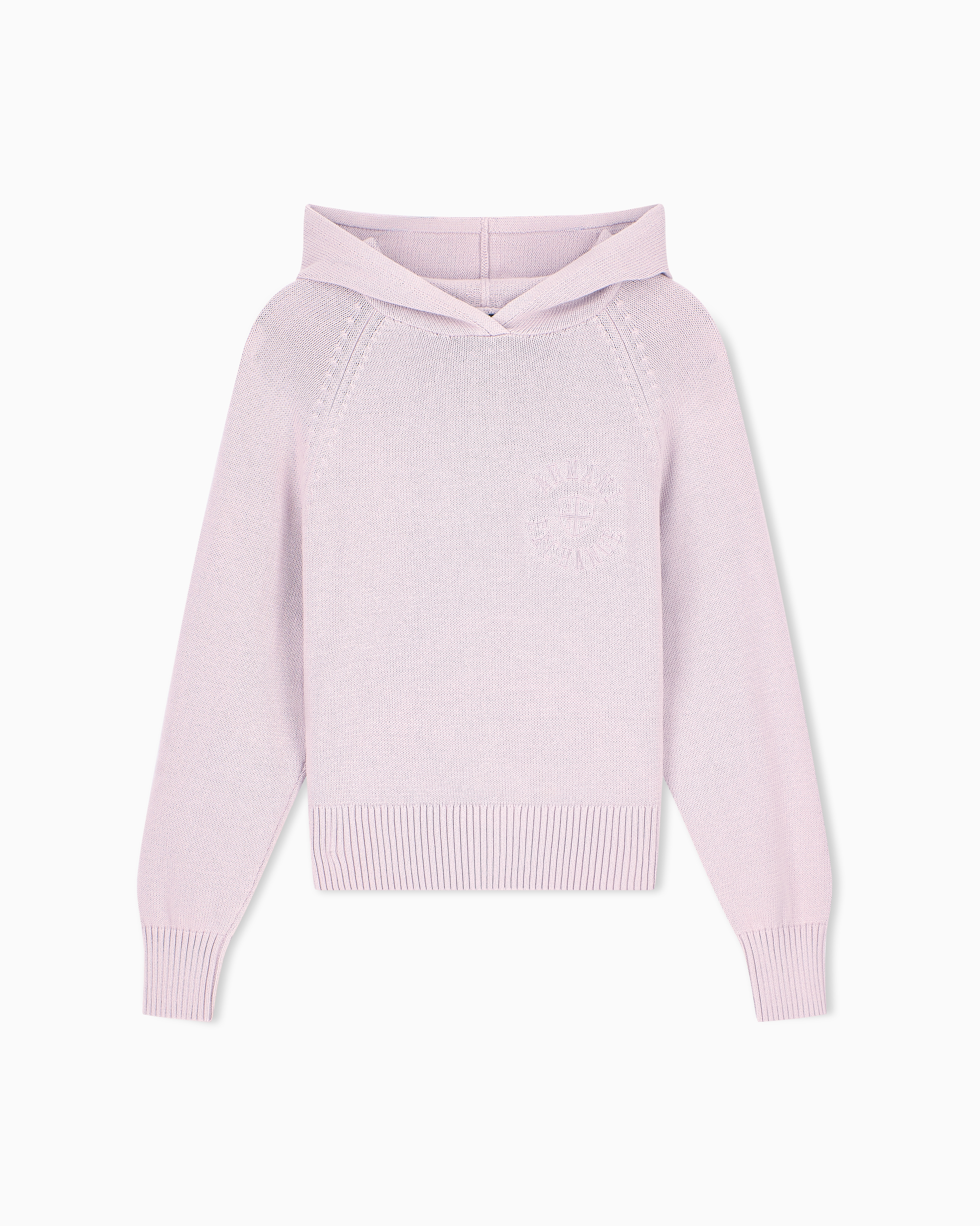 regular fit pullover in knitted cotton | Armani Exchange US