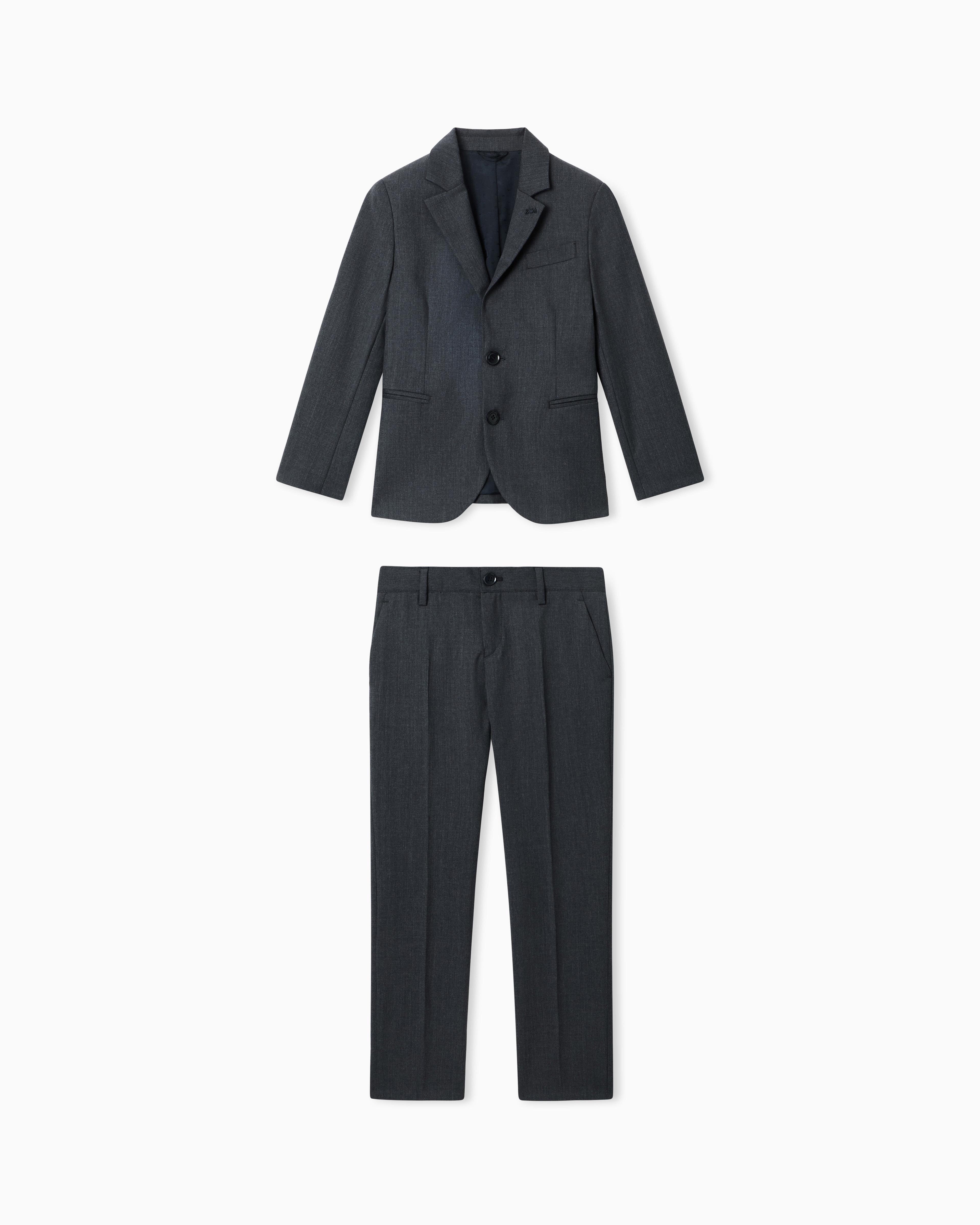 シングルブレストスーツ 軽量バージンウール | Emporio Armani JP