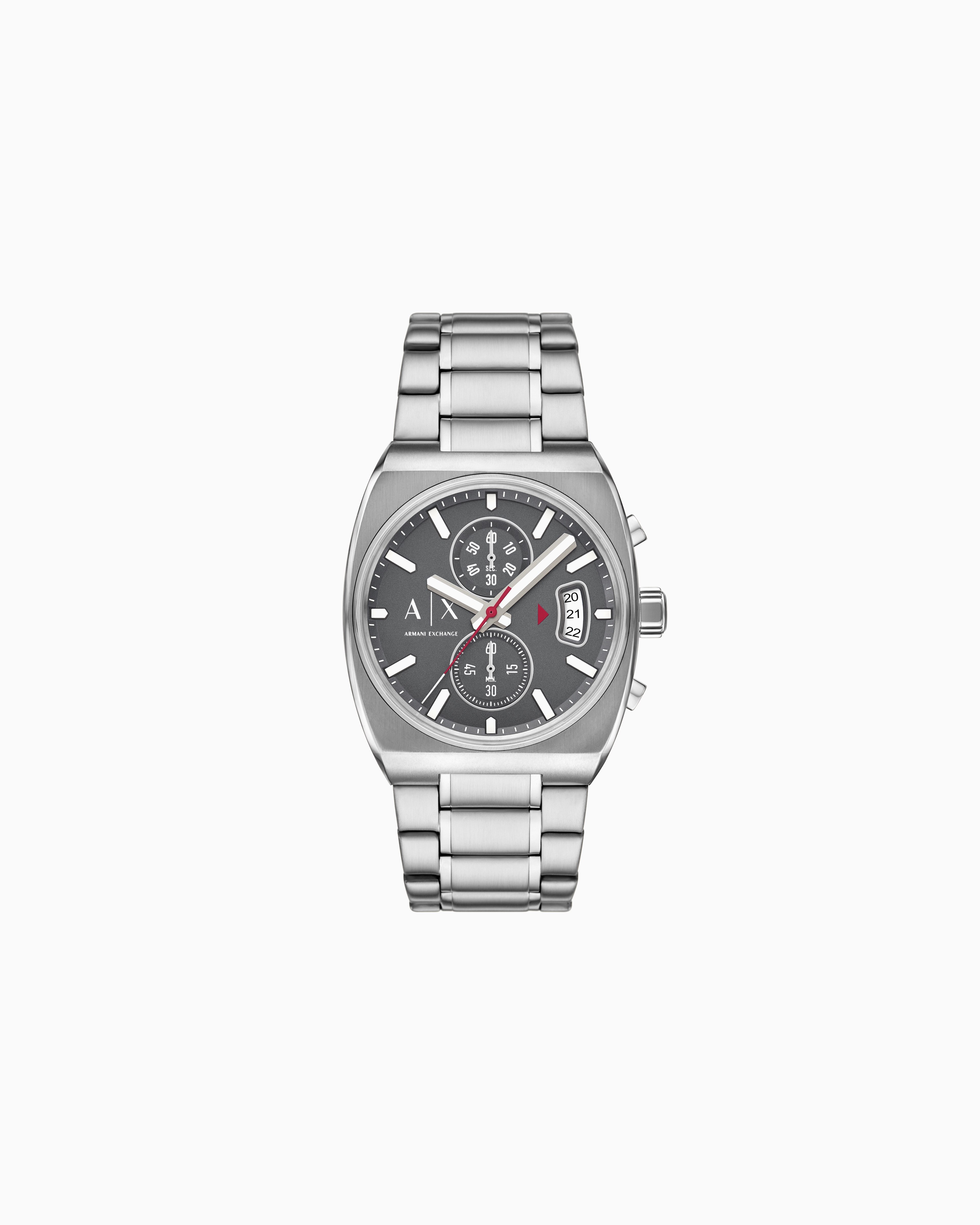 クロノグラフウォッチ ステンレススチール | Armani Exchange JP