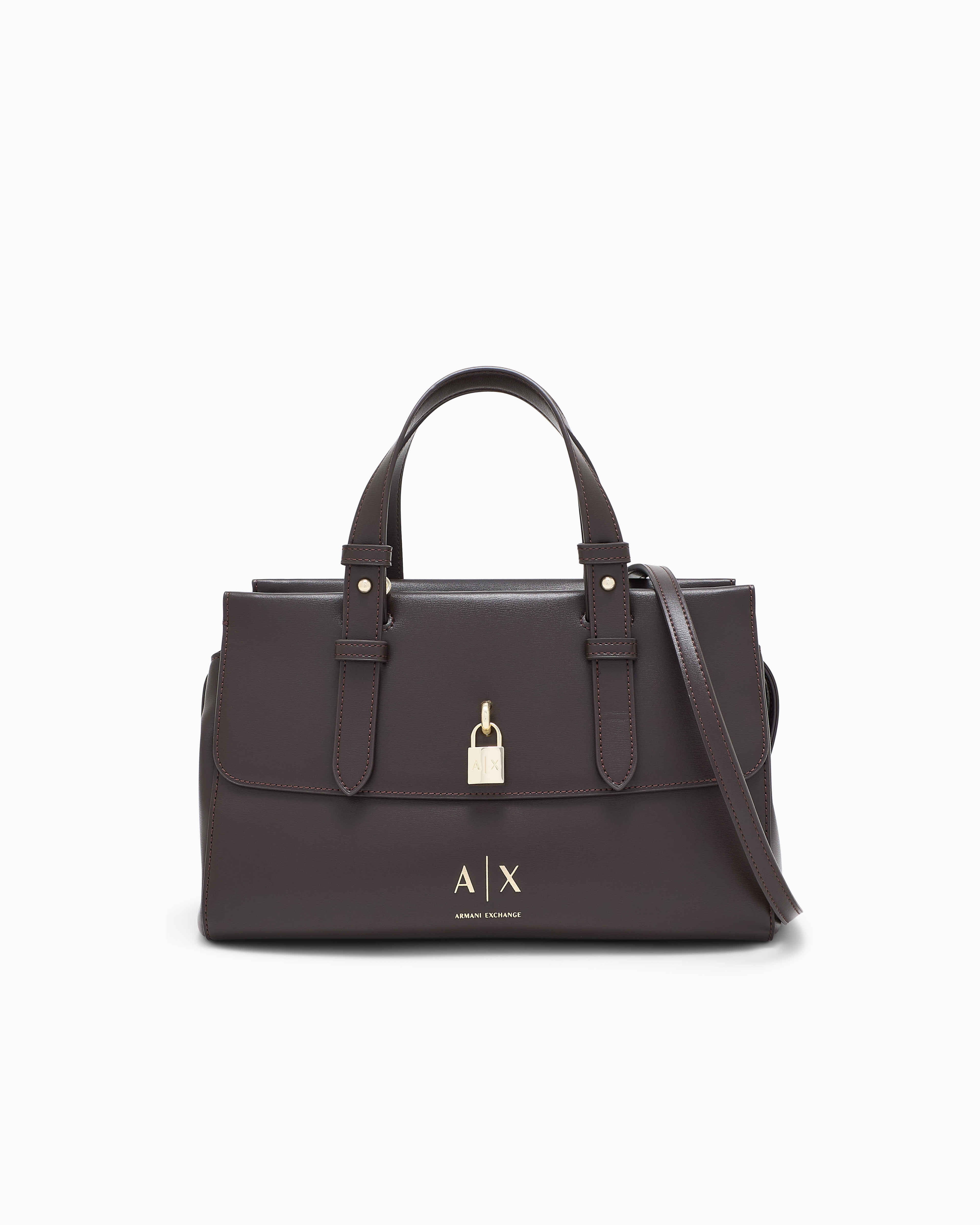 隠しフラップポケット ハンドバッグ | Armani Exchange JP