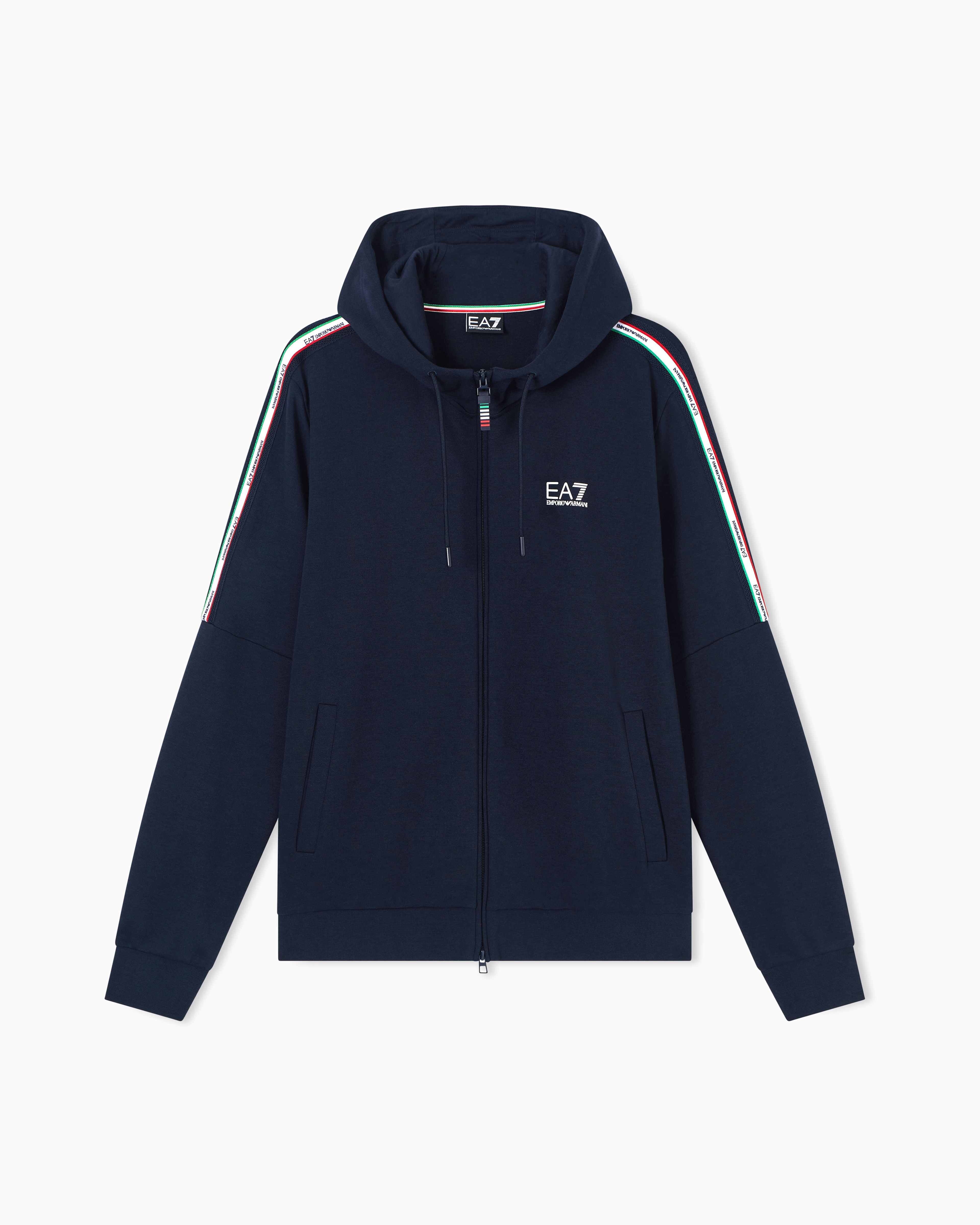 Italian Spirit jersey hooded sweatshirt | EA7 US