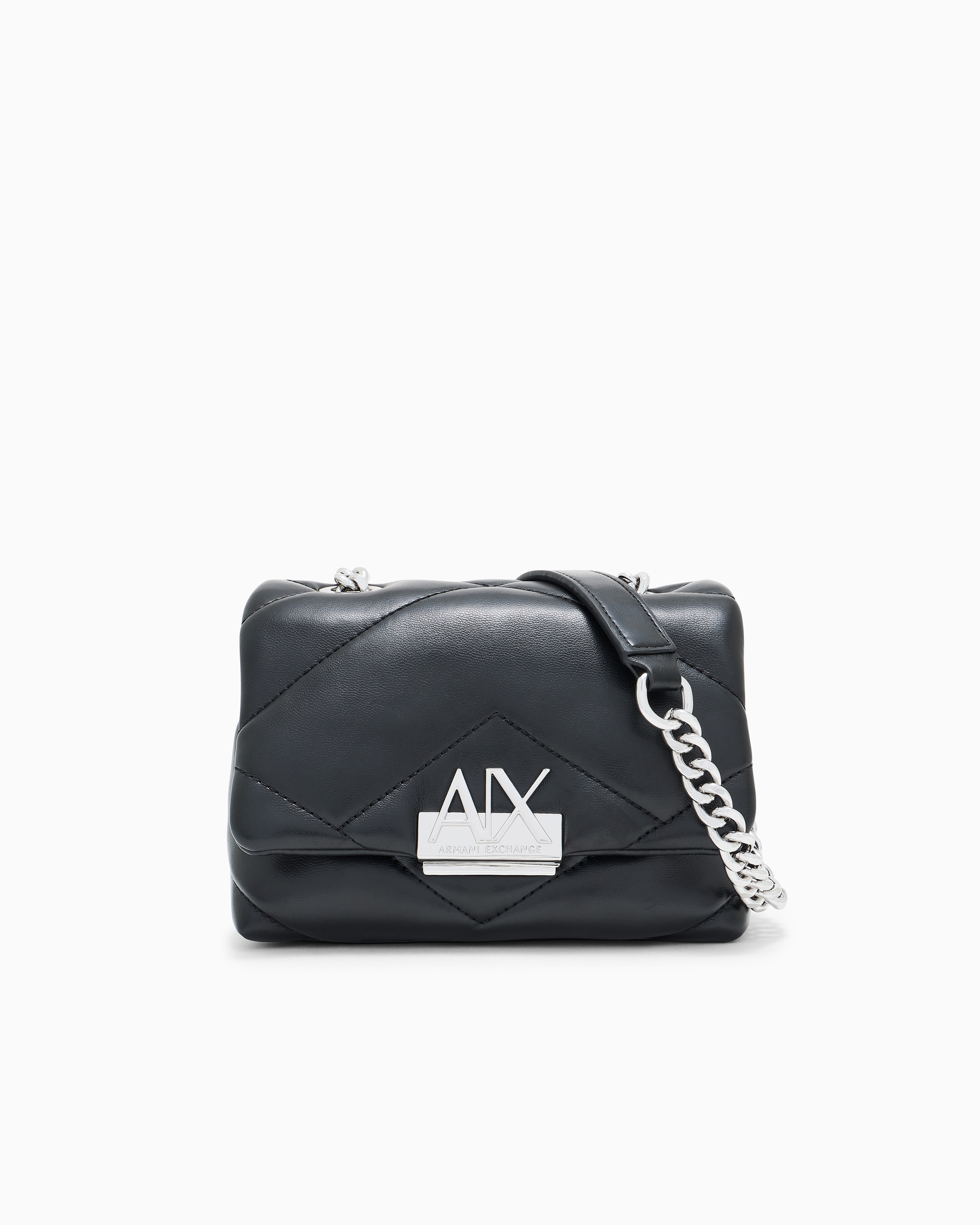 AXロゴ キルティングチェーンミニショルダーバック | Armani Exchange JP