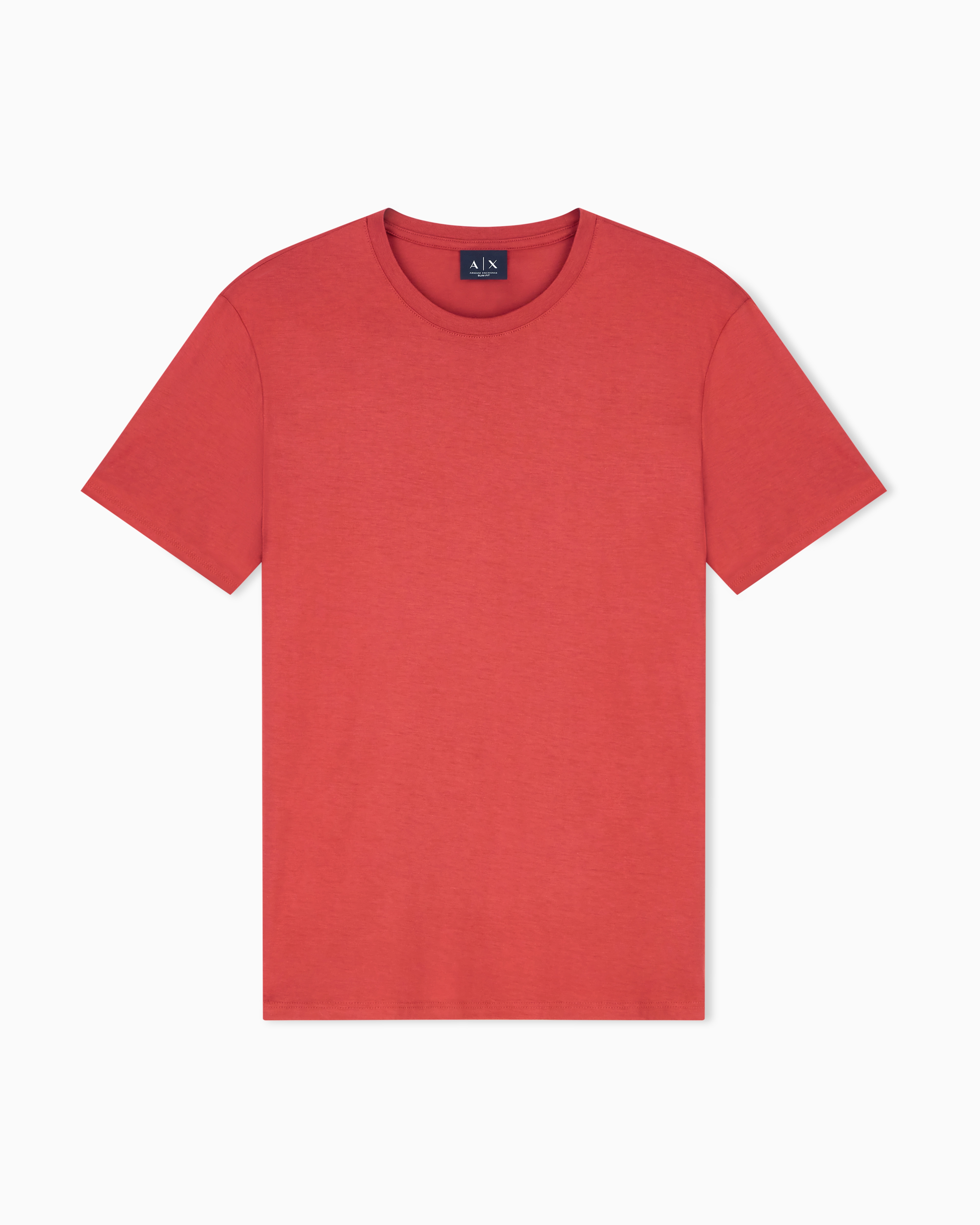 slim fit t-shirt in Pima cotton jersey | Armani Exchange US