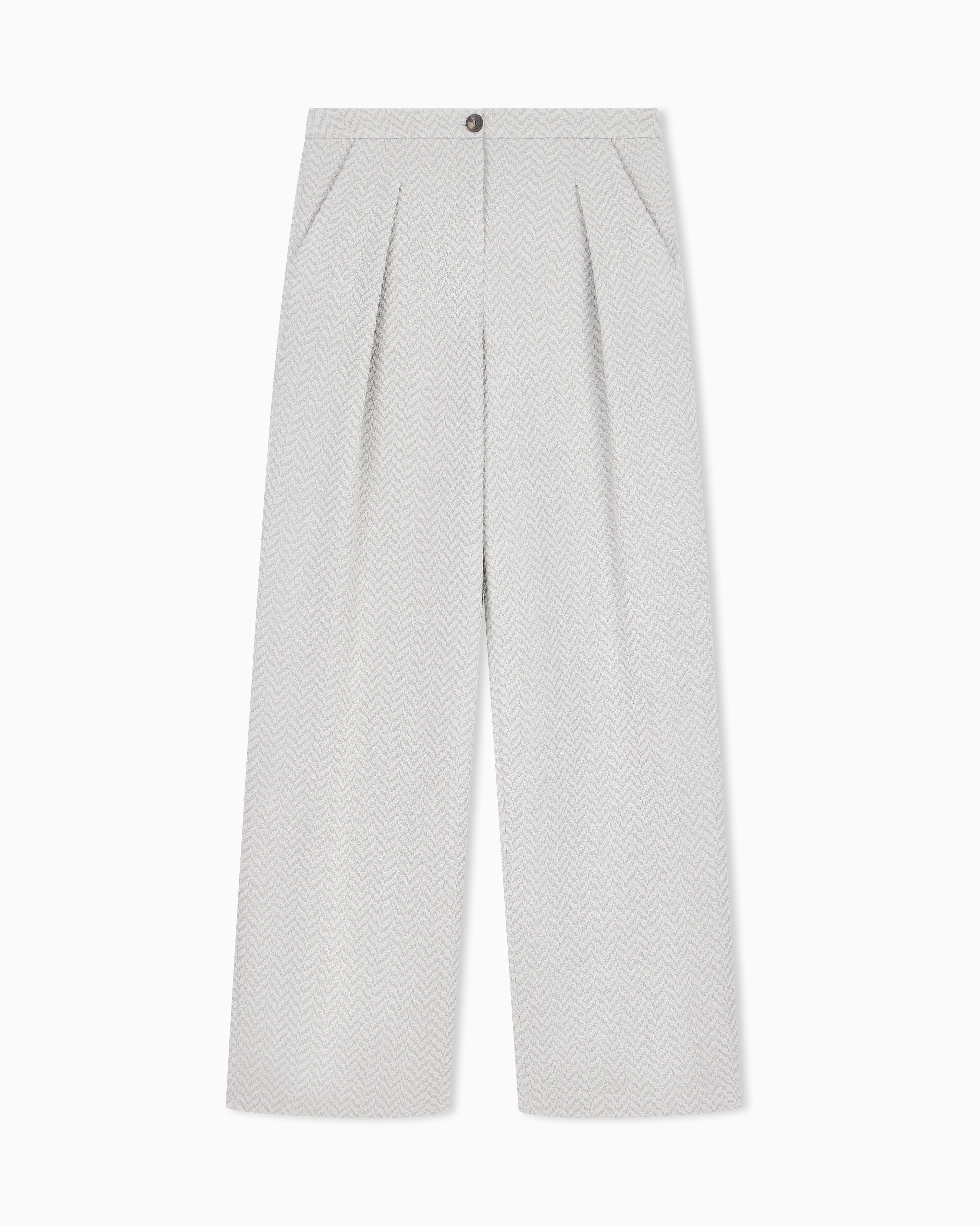 Chevron jacquard jersey pants Signature Capsule | Emporio Armani
