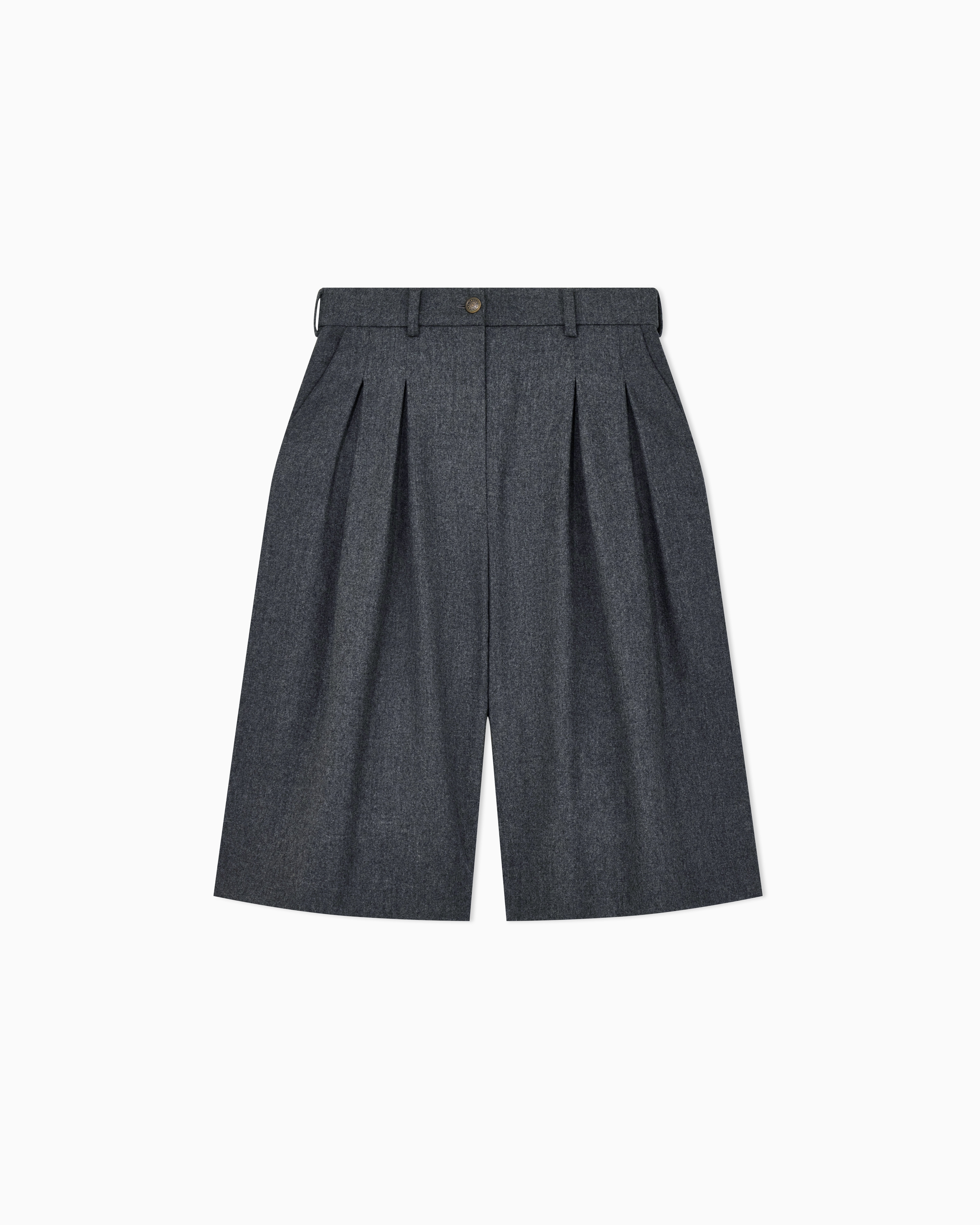 ウールカシミヤ フランネルパンツ カプセルシグネチャー | Emporio