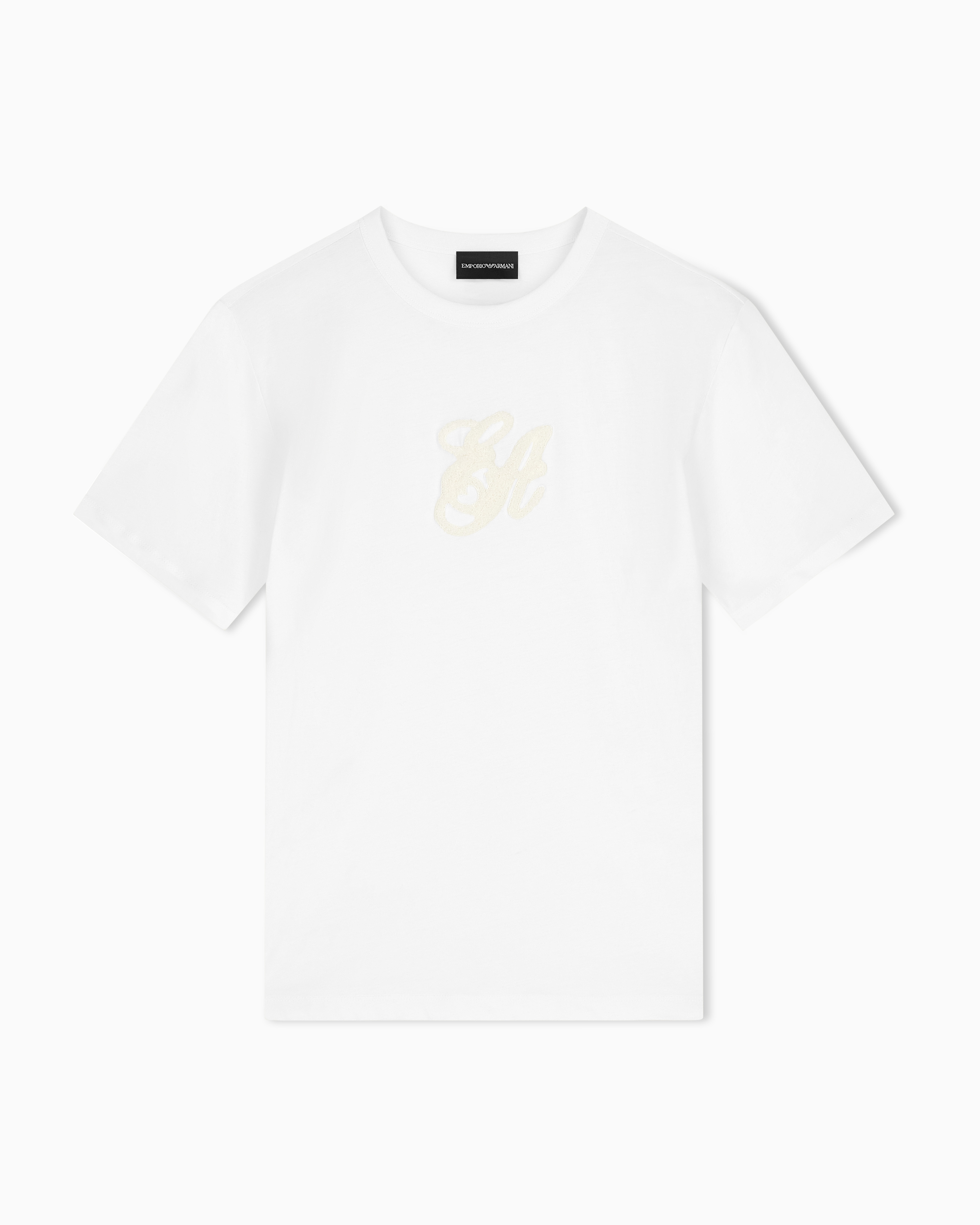 Supima jersey T-shirt with Signature Capsule logo embroidery
