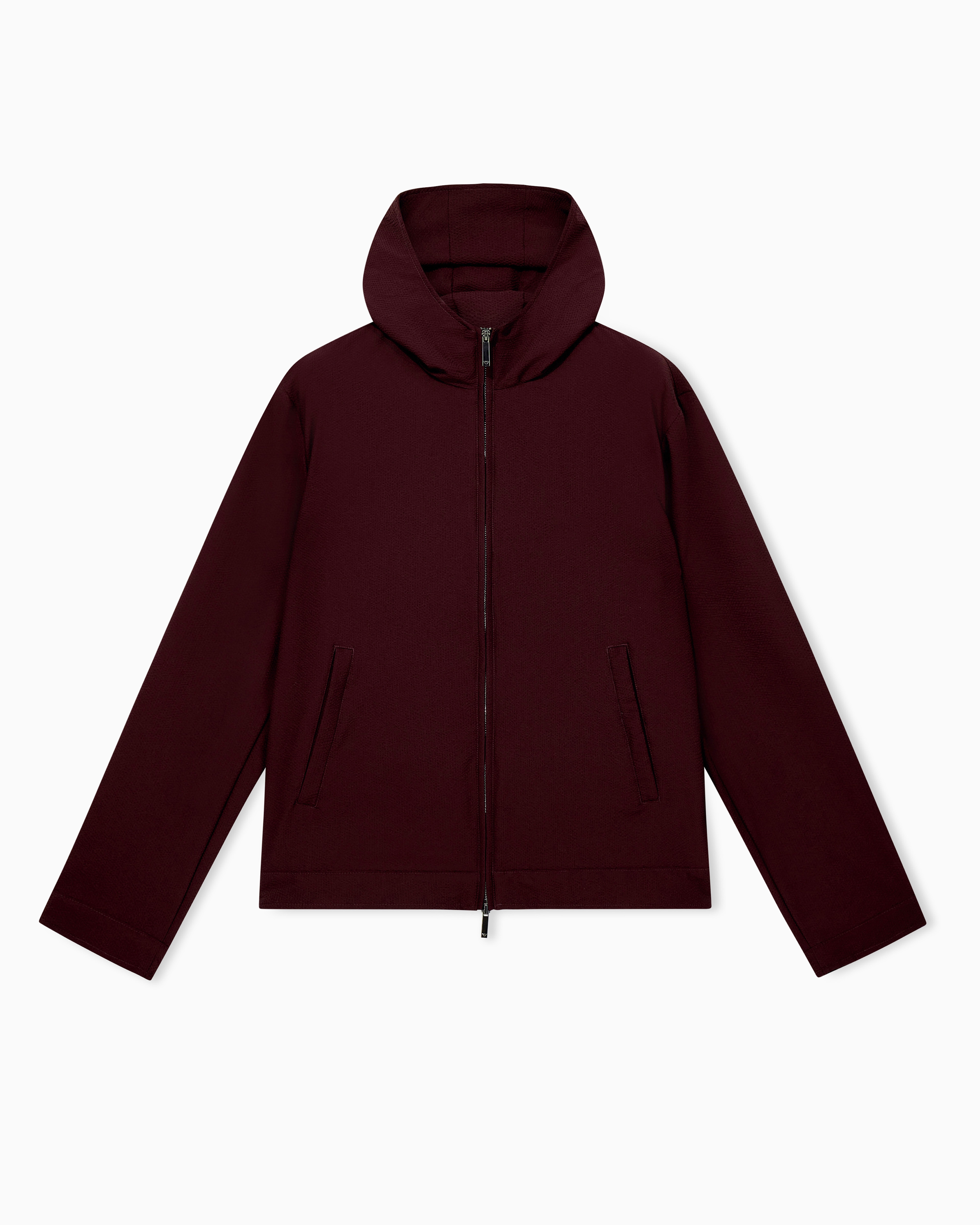 レギュラーフィット シアサッカー ブルゾン | Emporio Armani JP