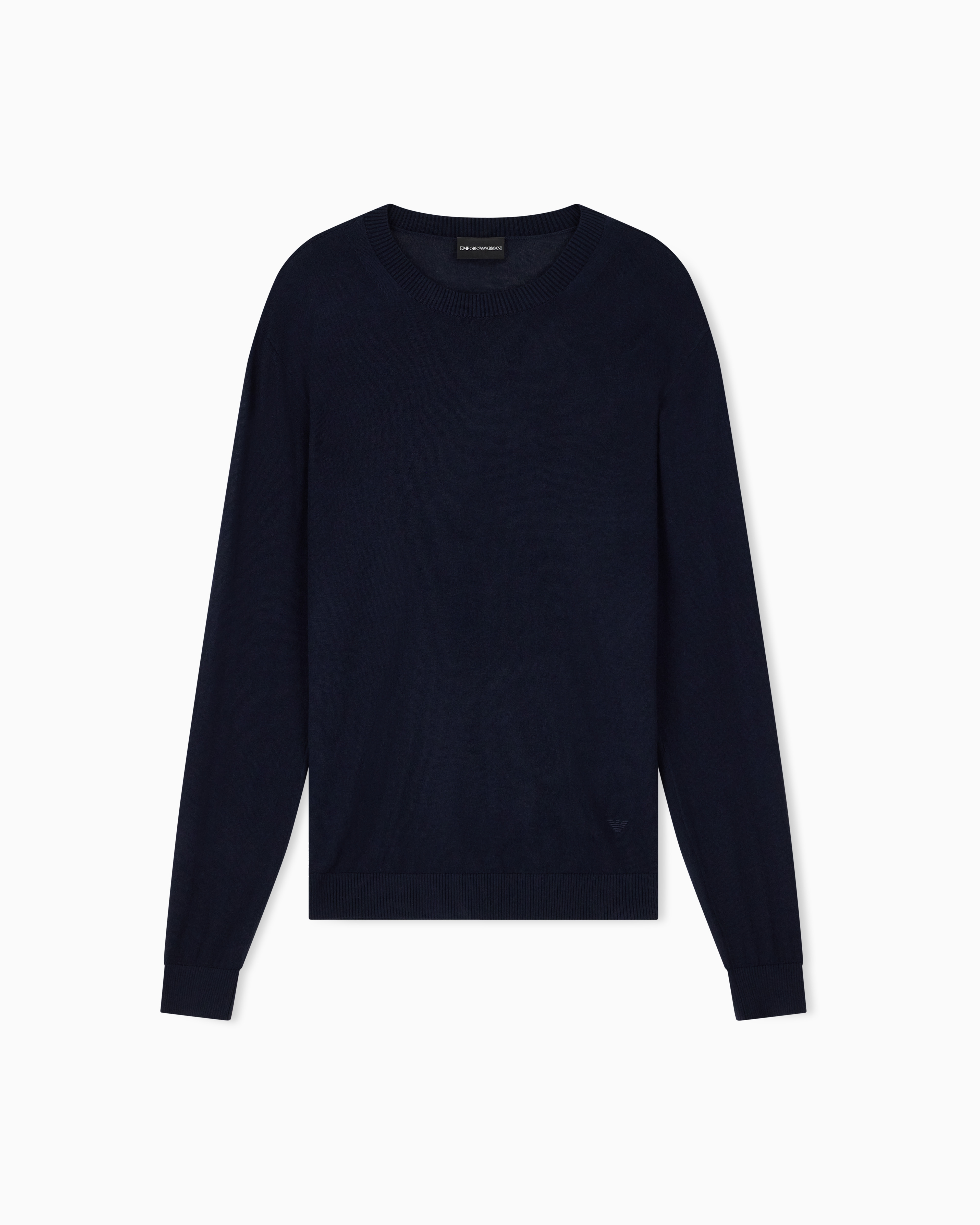 Silk and cashmere sweater | Emporio Armani US