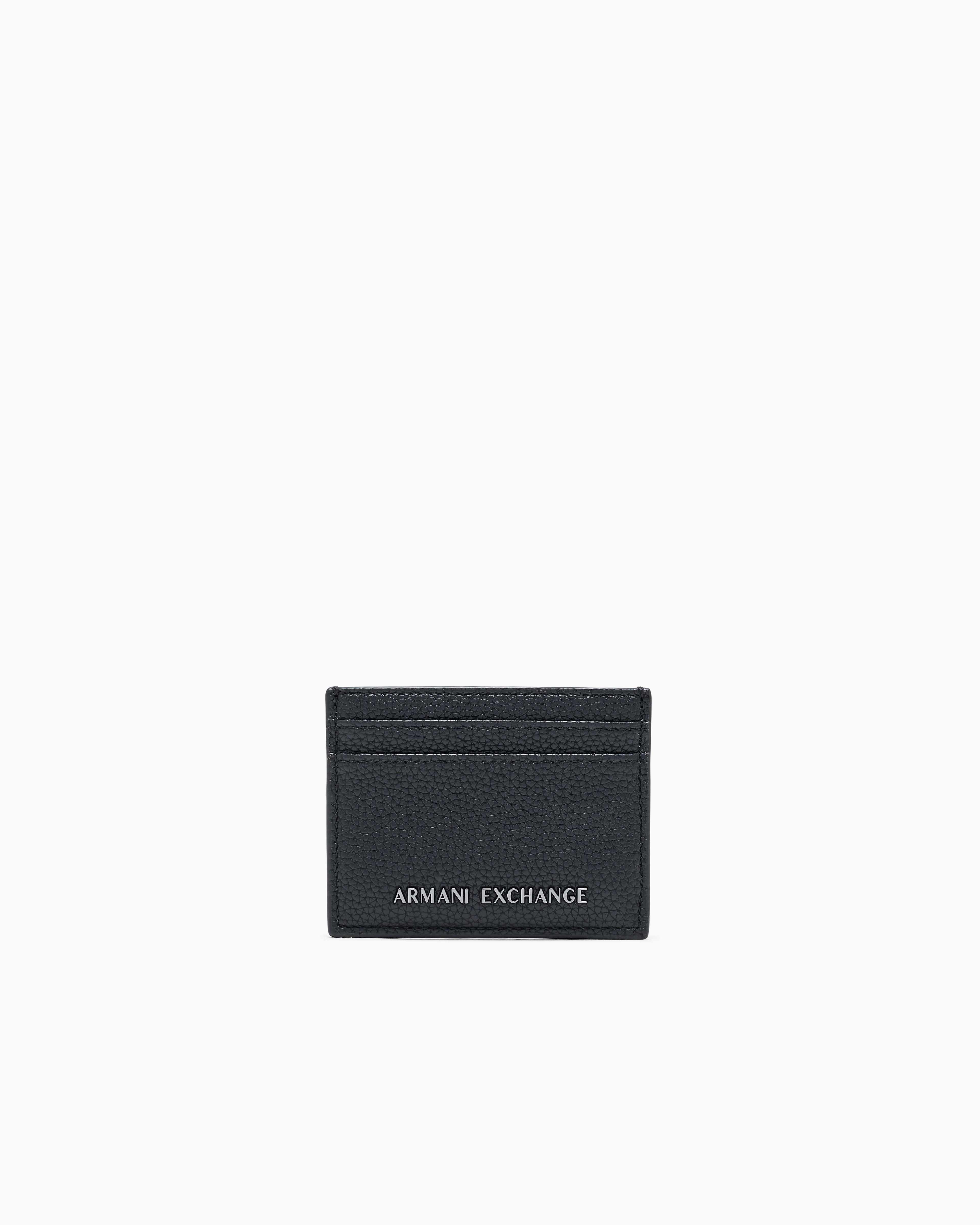 Credit card holder in coated fabric | Armani Exchange US