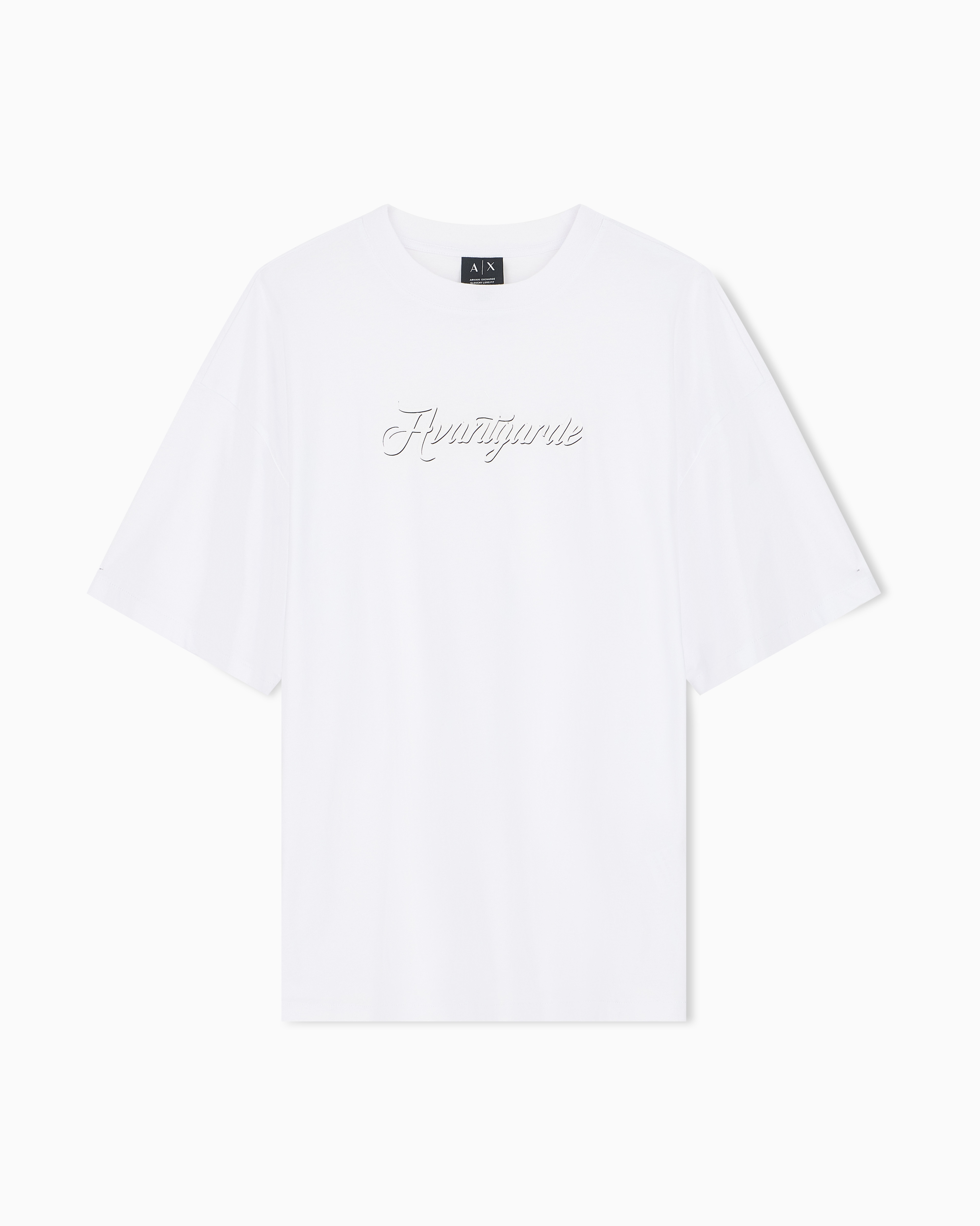 oversized fit T-shirt in cotton jersey | Armani Exchange US