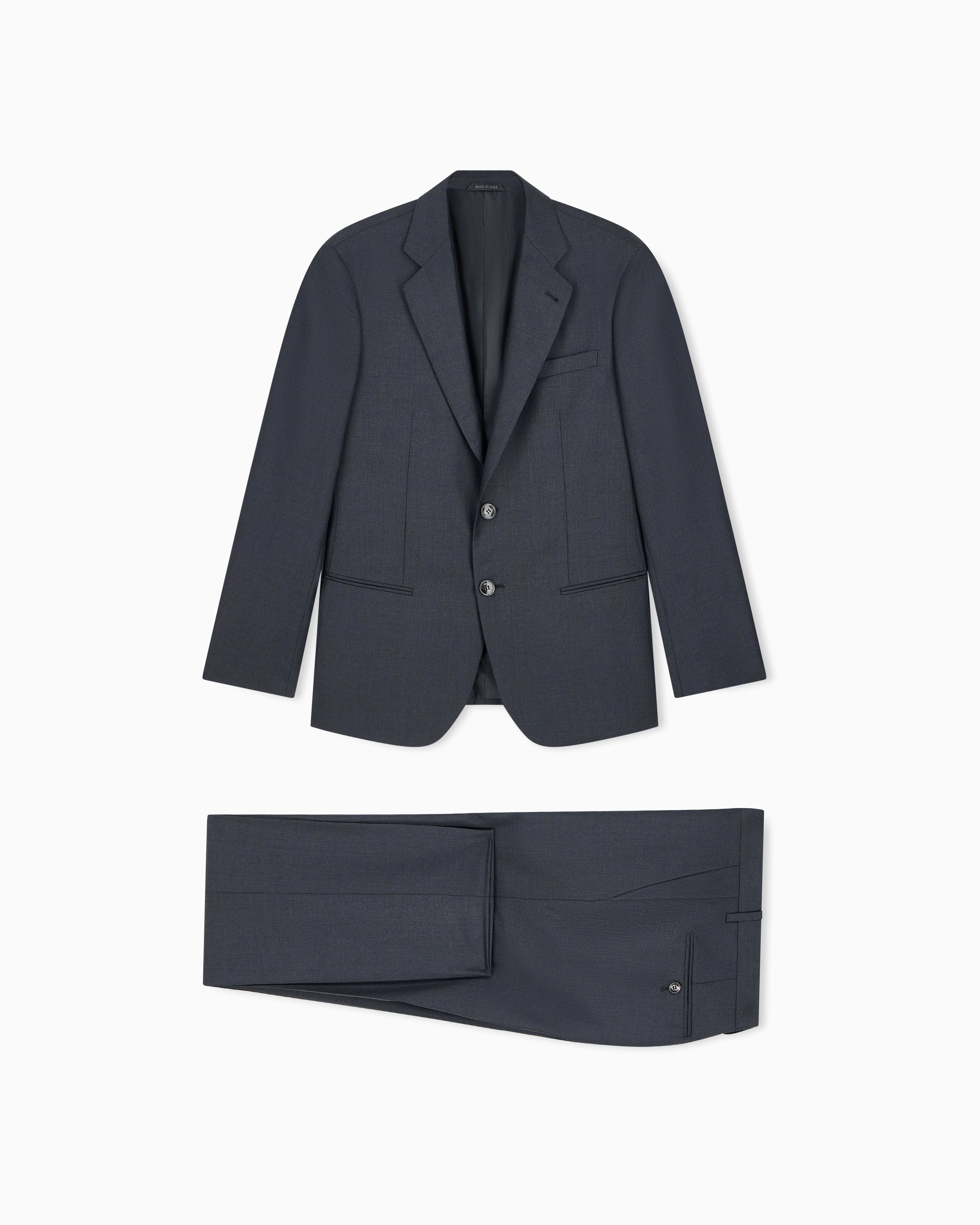 Single-breasted suit Soho in virgin wool and cashmere | Giorgio