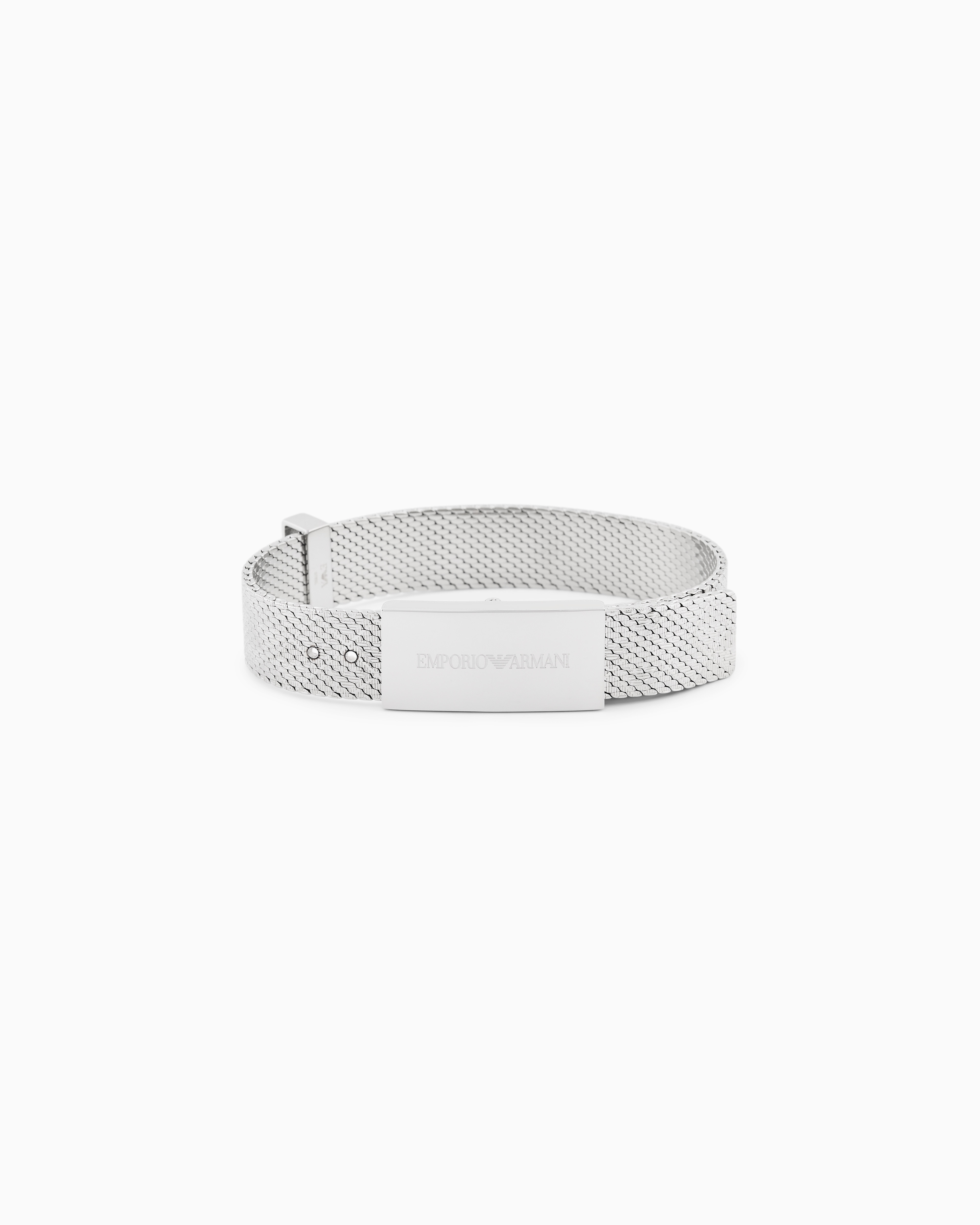 たまごかけごはん EMPORIO ARMANI ブレスレット IDブレスレット ステンレススチール | Emporio Armani JP