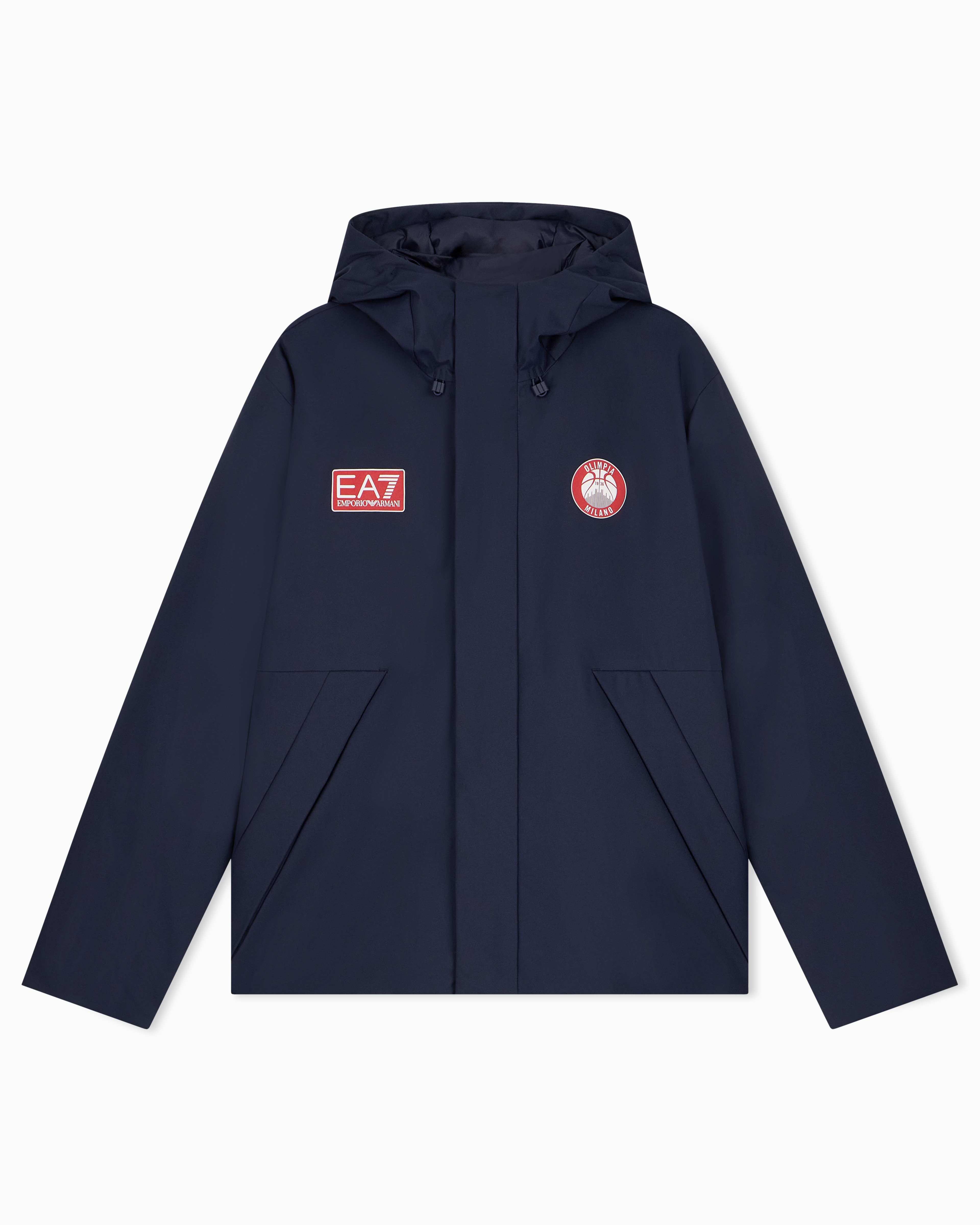 Armani Olimpia Milano padded jacket in windproof technical fabric
