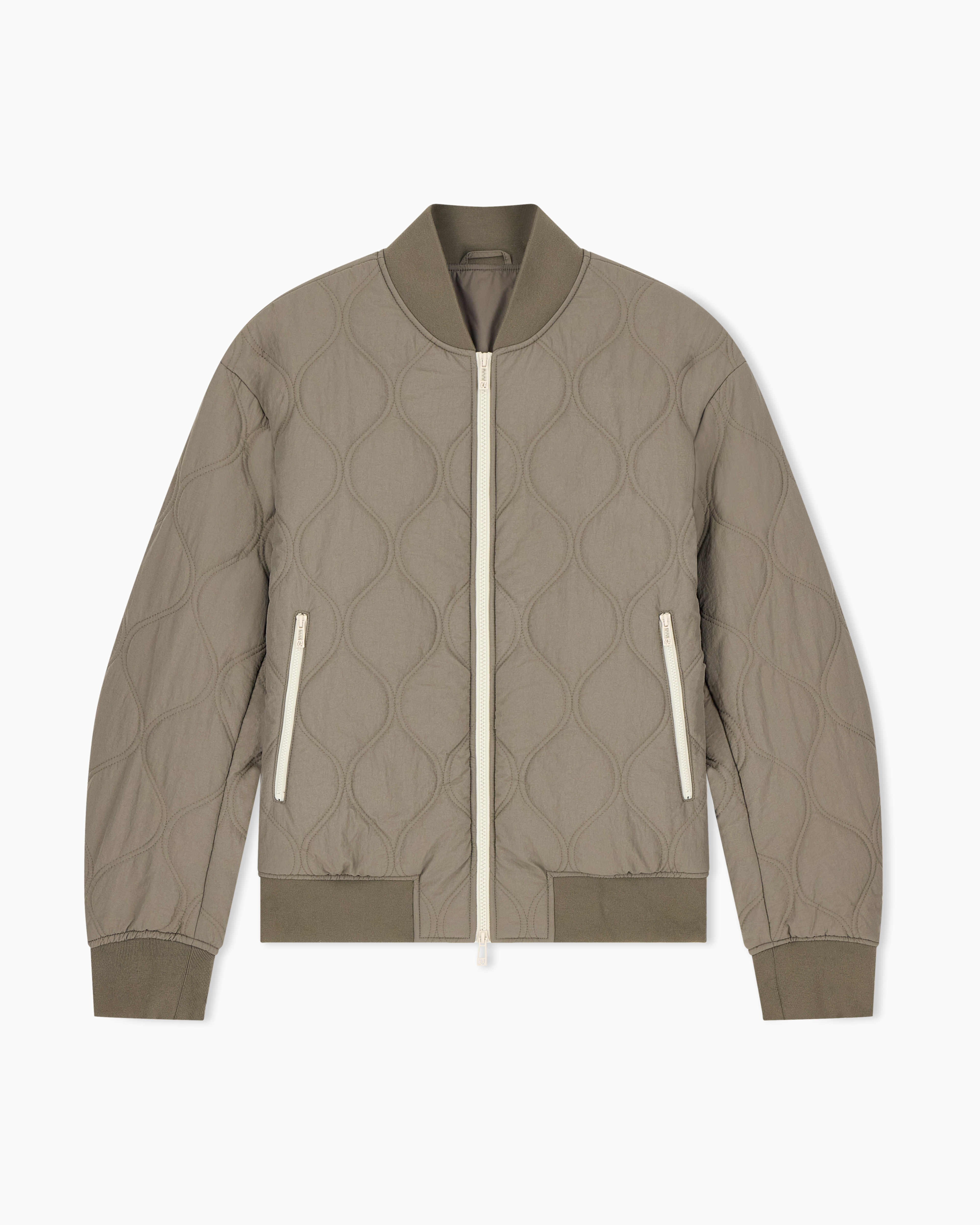 padded blouson jacket in nylon | Armani Exchange US
