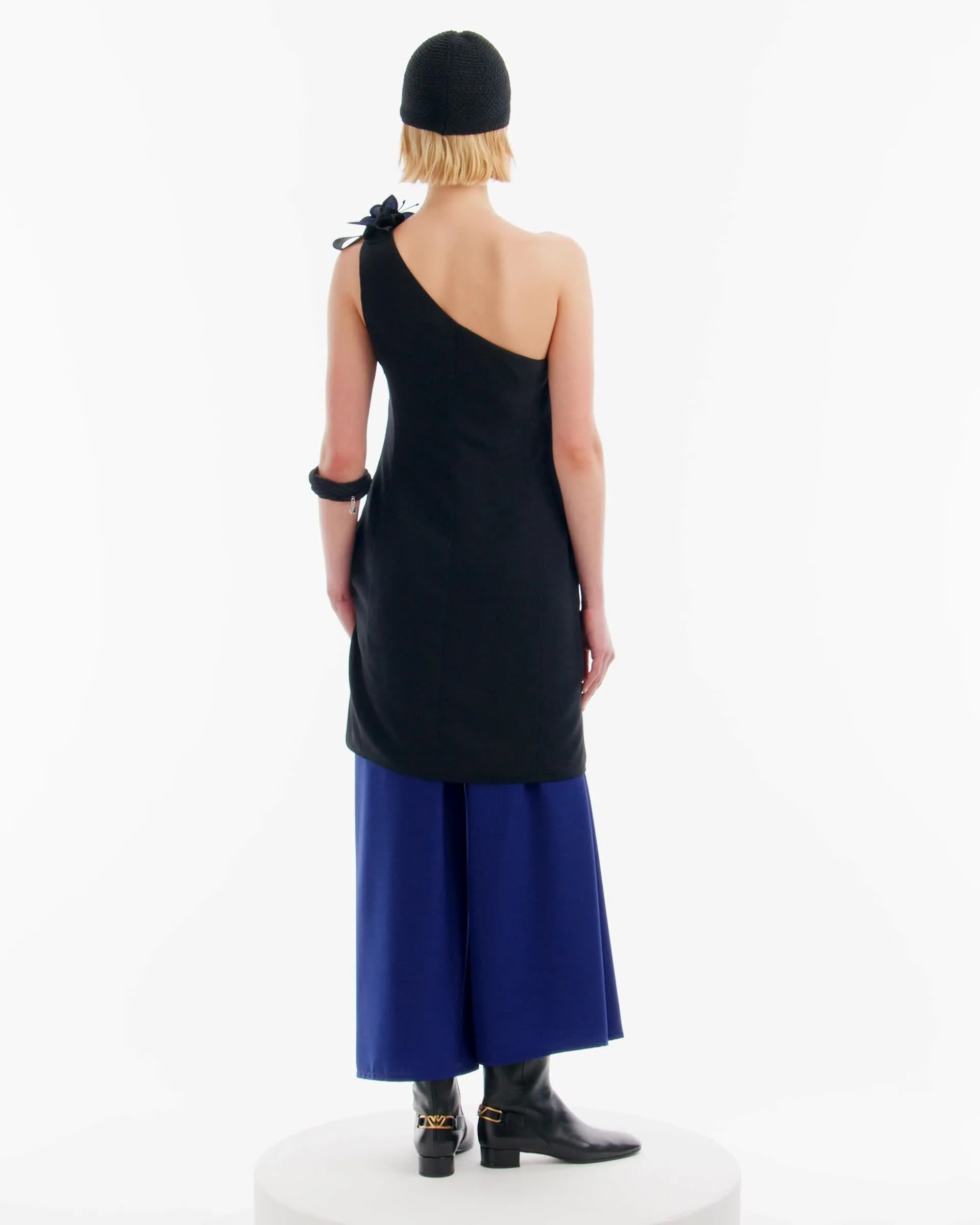 u⭐︎Acka tulle vest satin one-piece Acka tulle vest satin one piece レディース