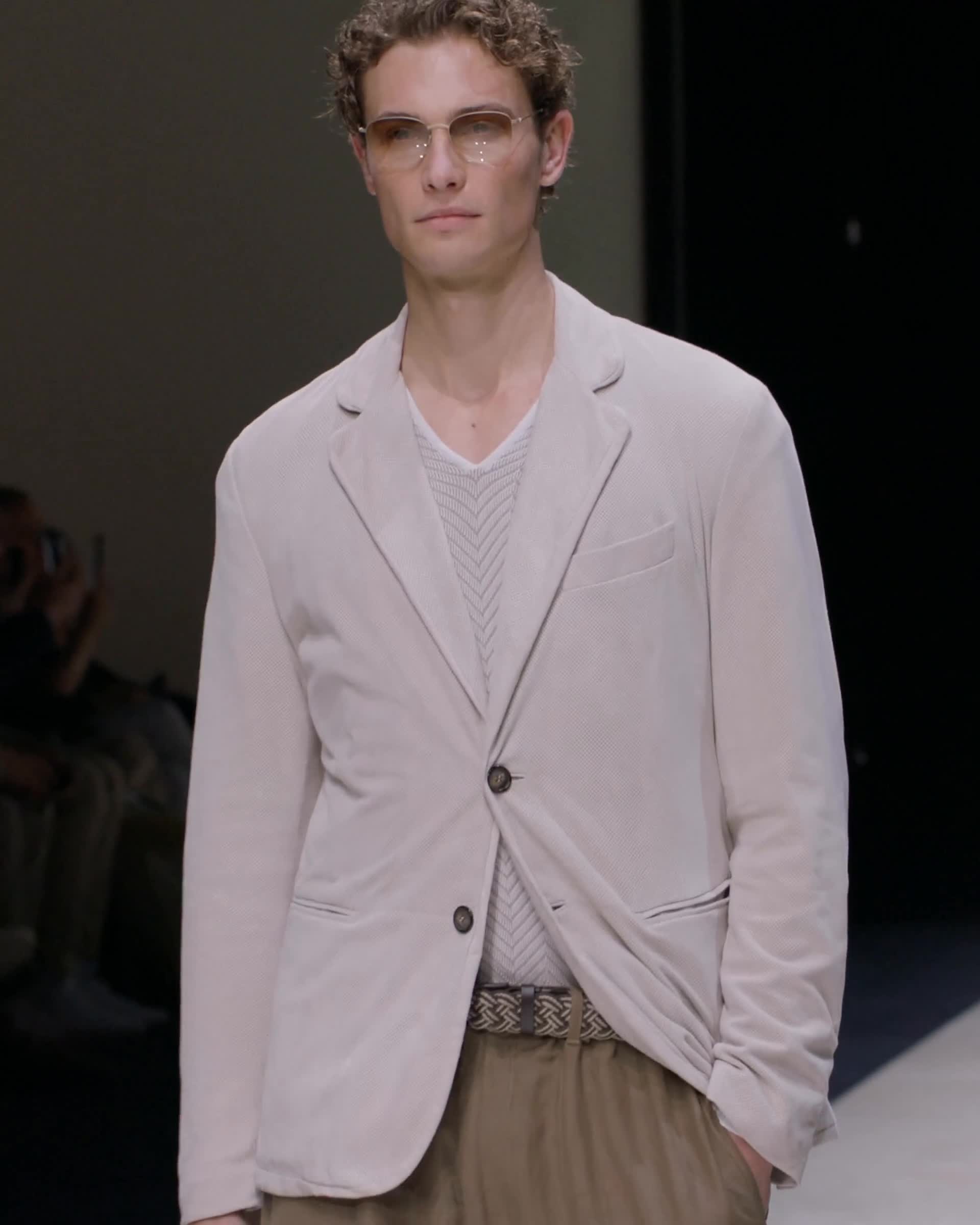 Giorgio Armani スエードジャンパー L ブラウン Giorgio Armani スエードジャンパー L ブラウン