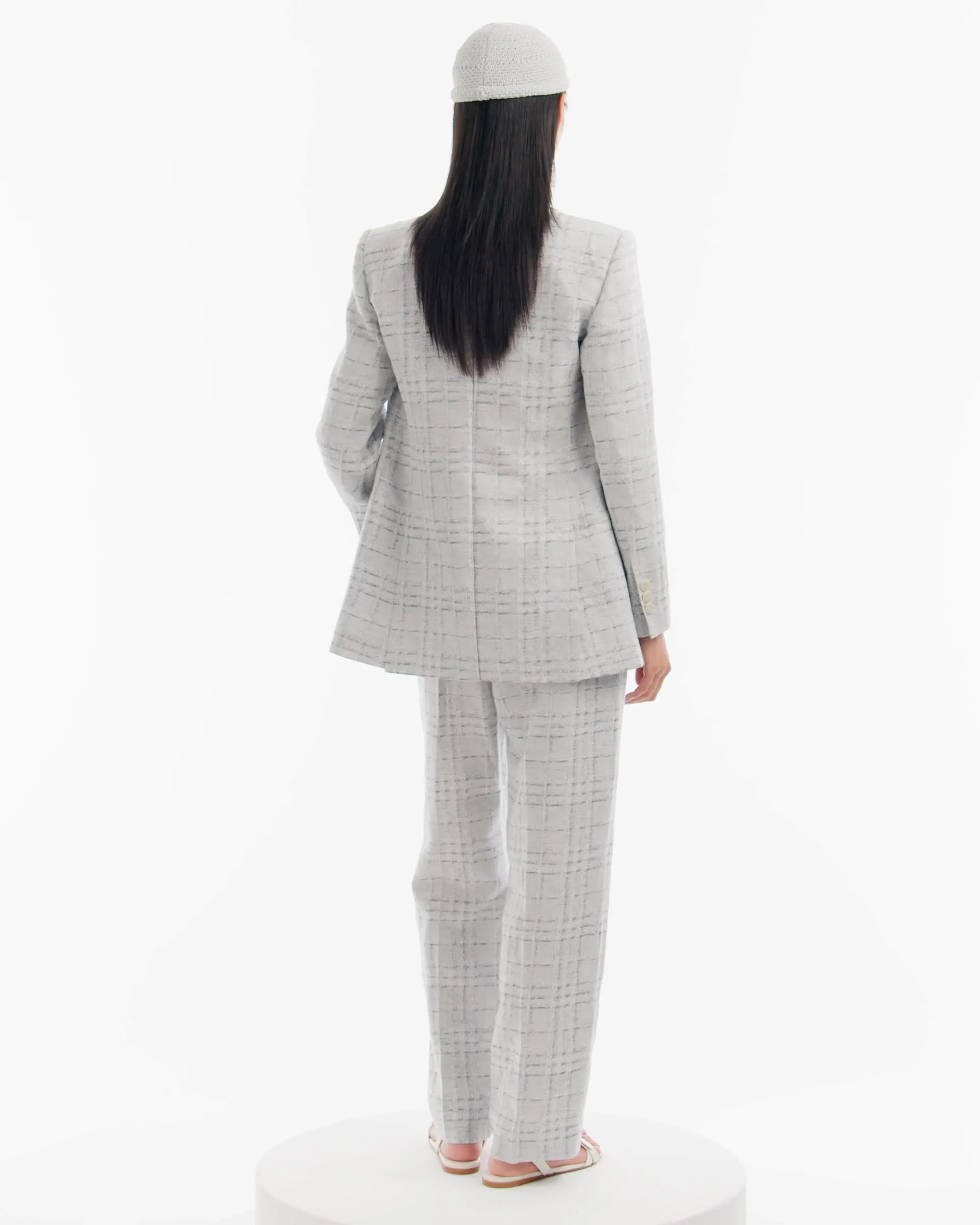アウターその他 EMPORIO ARMANI Woman Blazer Grey EW000983TE12241 U8071 EMPORIO ARMANI | Grey Women's Blazer | YOOX